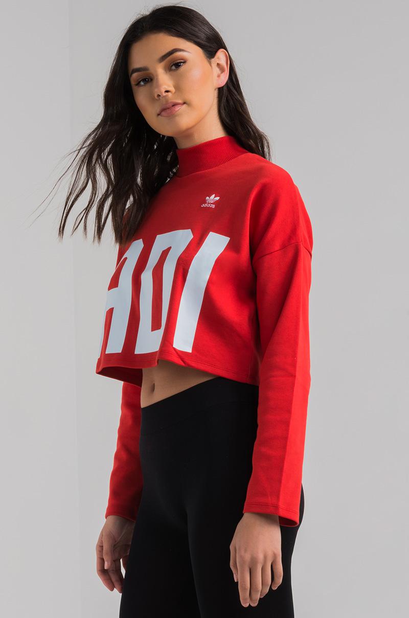 adidas cropped turtleneck