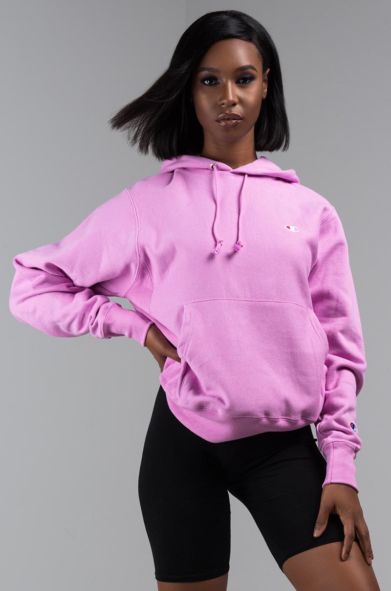 champion orchid hoodie
