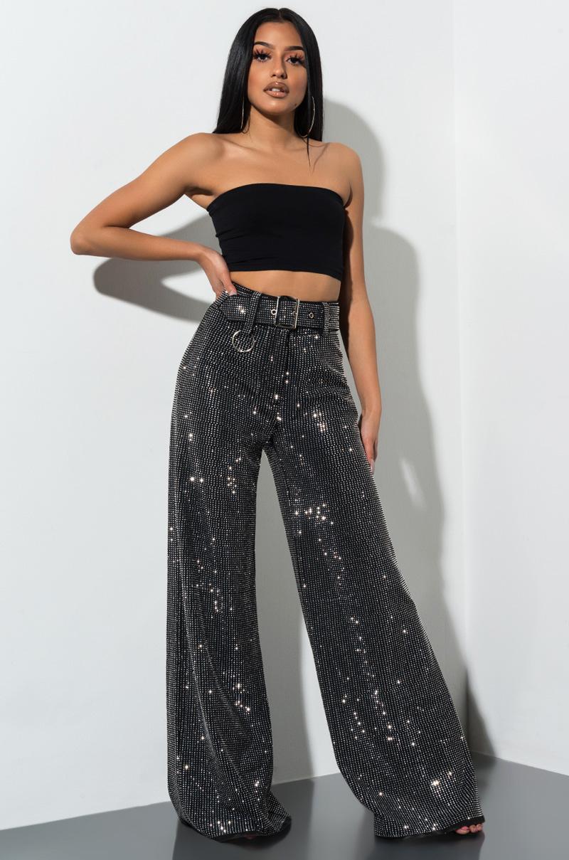 Rhinestone Trousers 