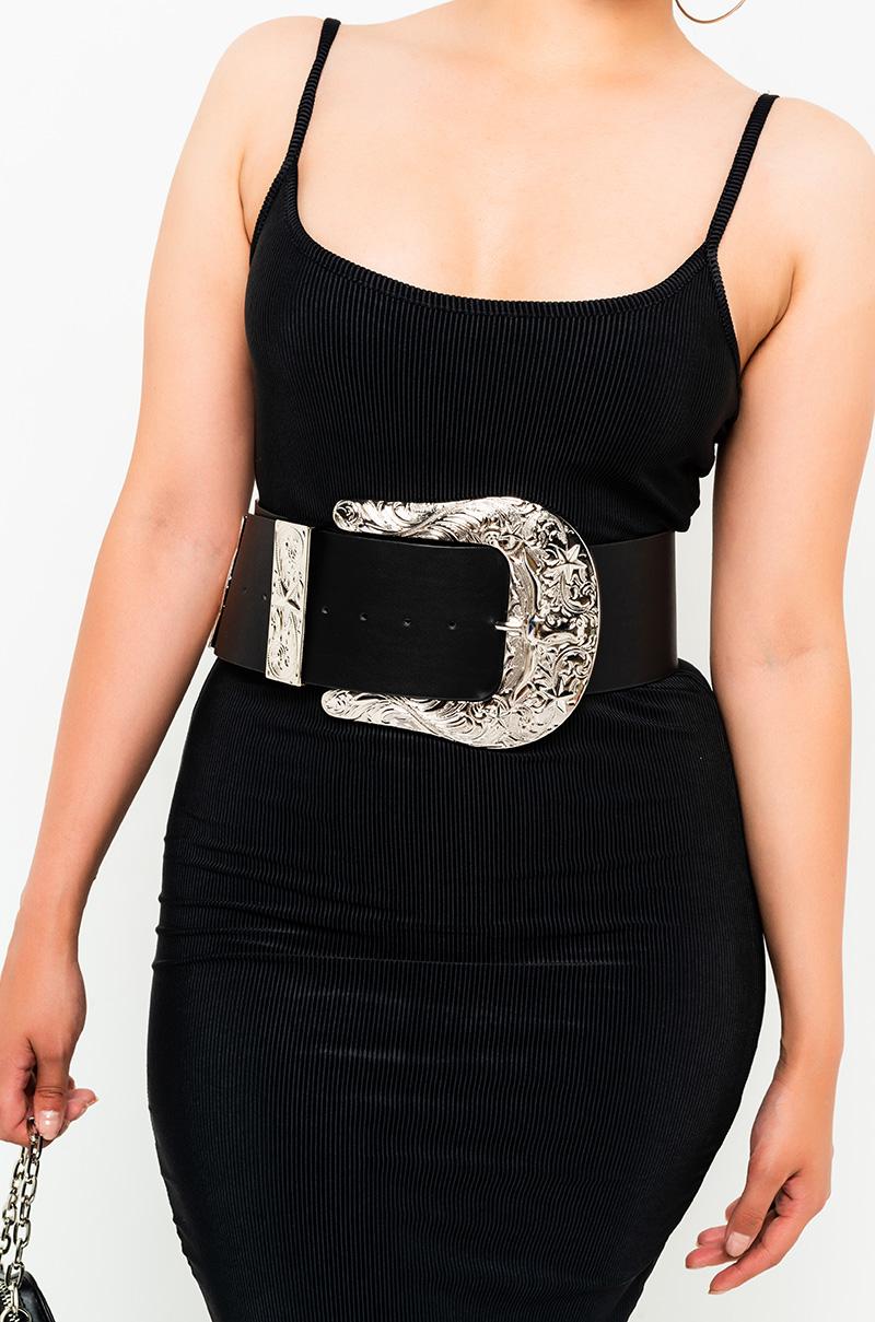 Silver statement belt Clearance