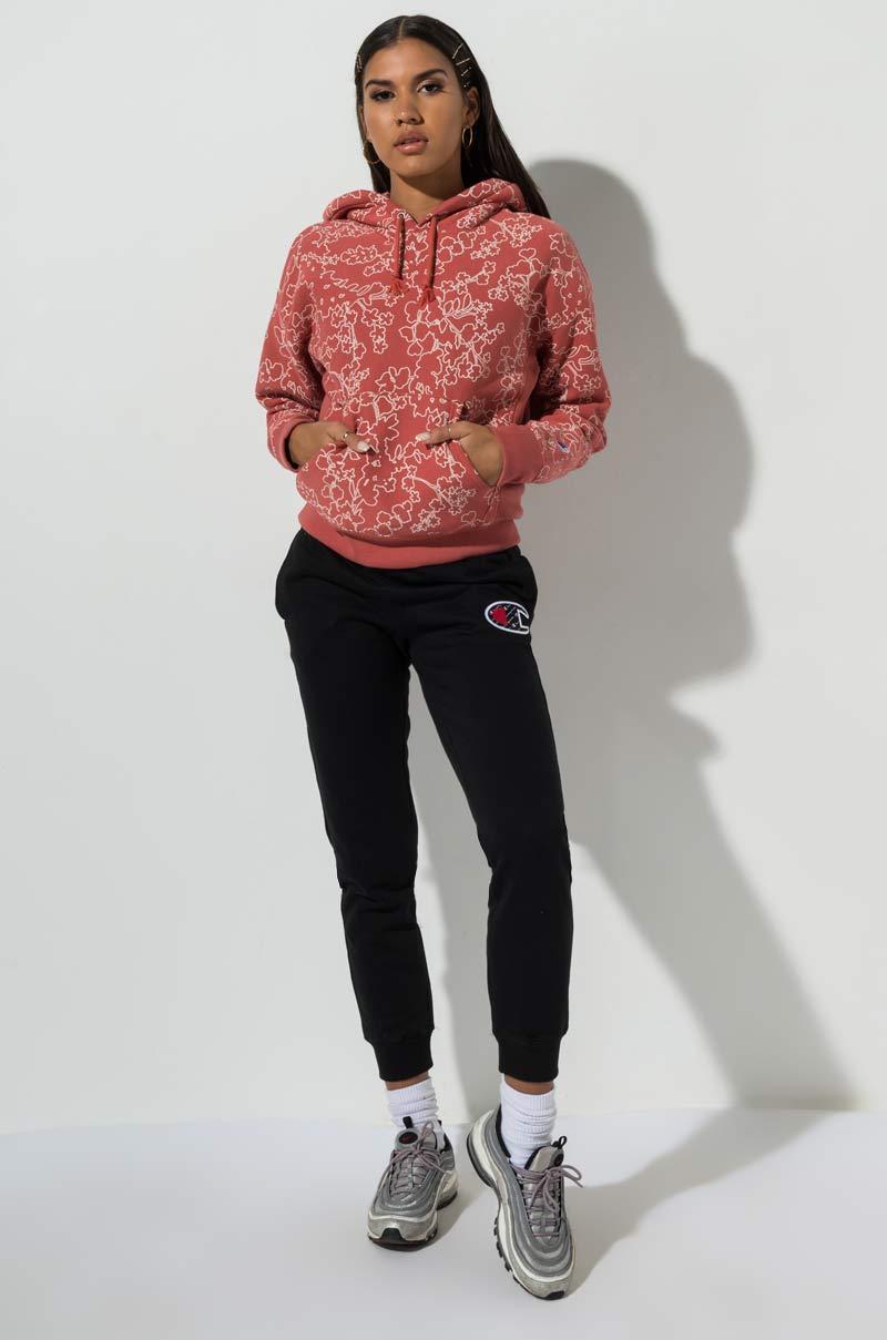 champion flower hoodie