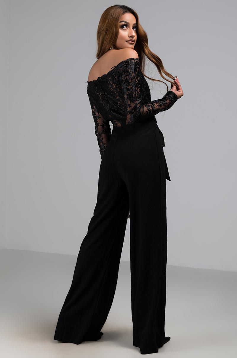 akira black jumpsuit
