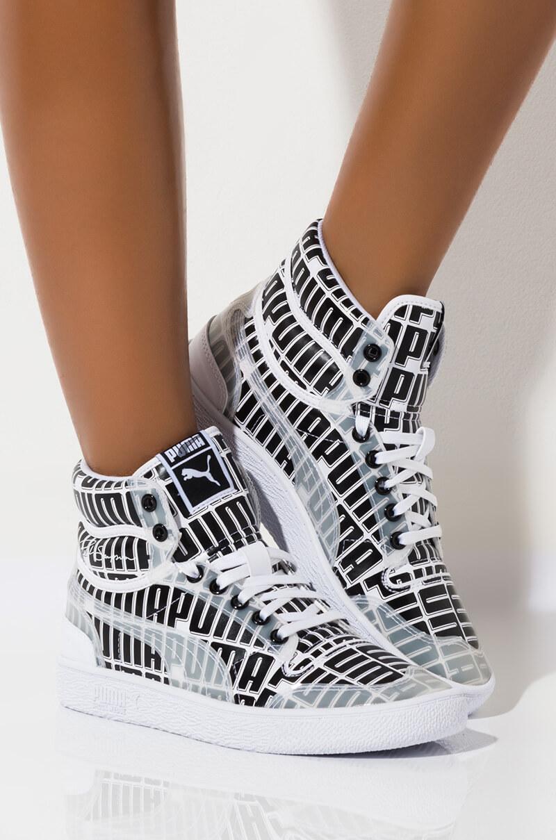 ralph sampson mid logo women's sneakers