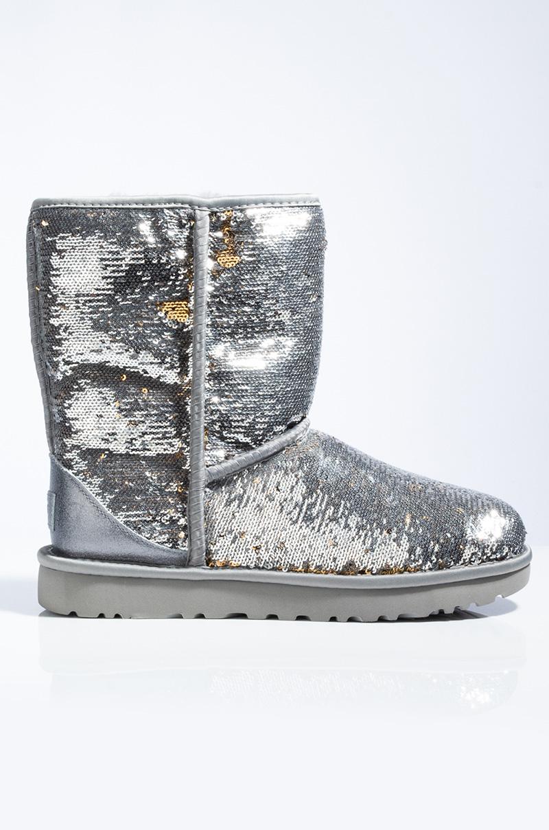 white sequin uggs