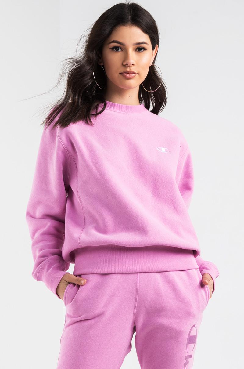 bubblegum pink champion hoodie