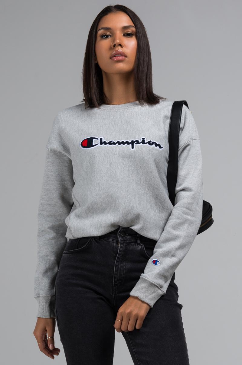 Grey Champion Sweatshirt Womens Poland, SAVE 33% - aveclumiere.com