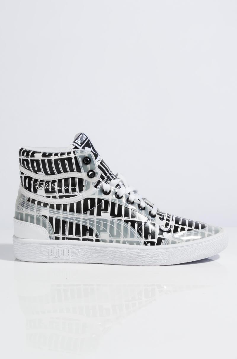 ralph sampson mid logo women's sneakers