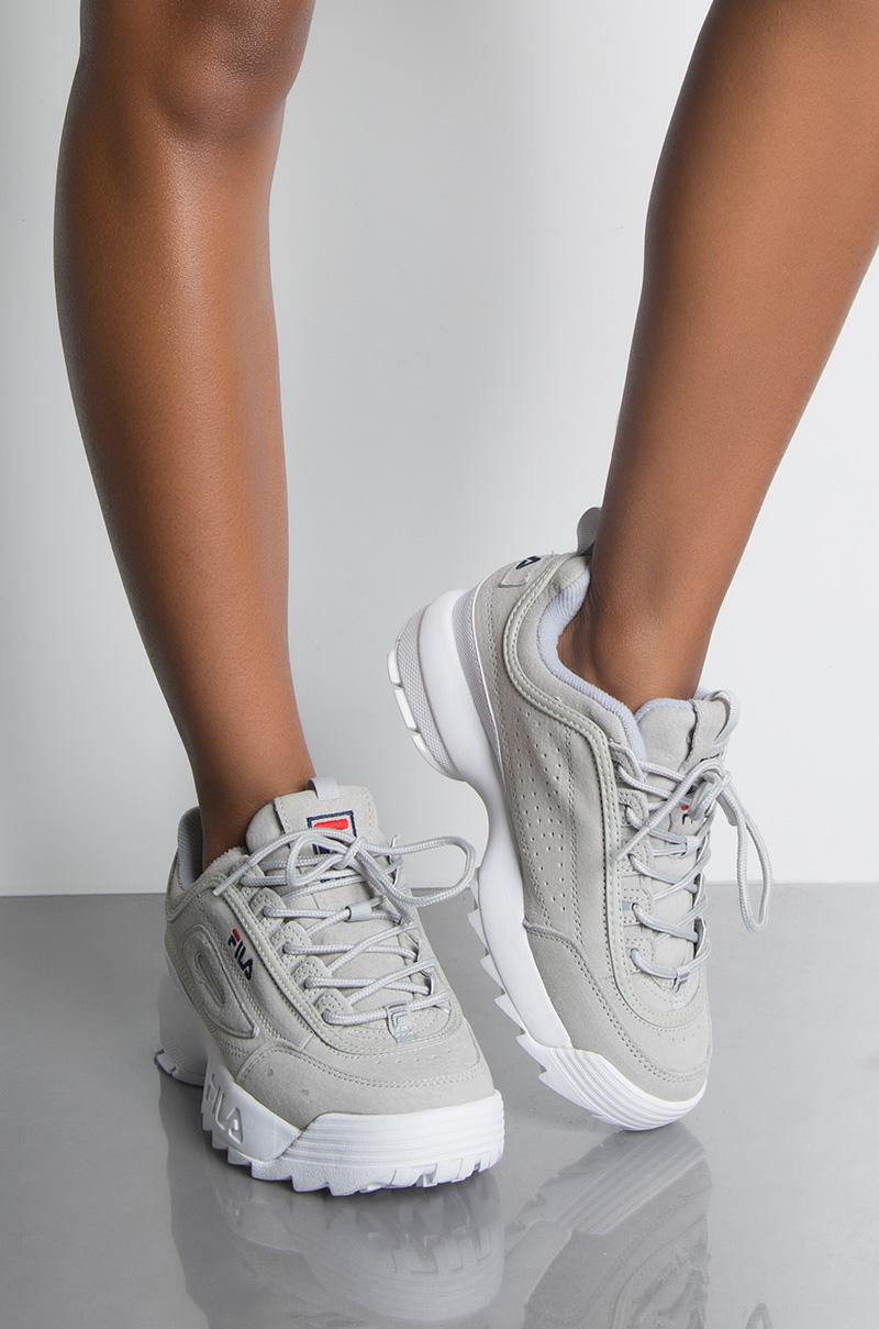 fila disruptor ii grey