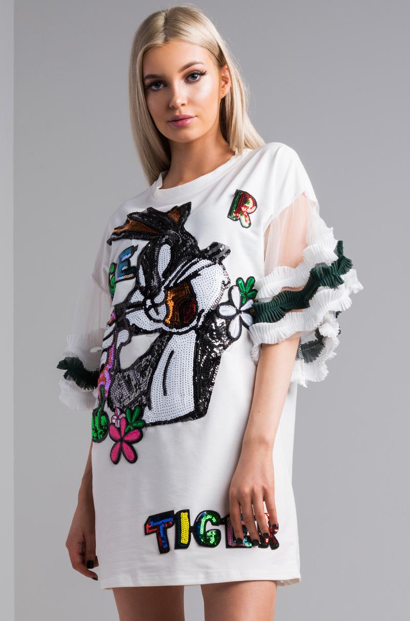 bugs bunny t shirt dress