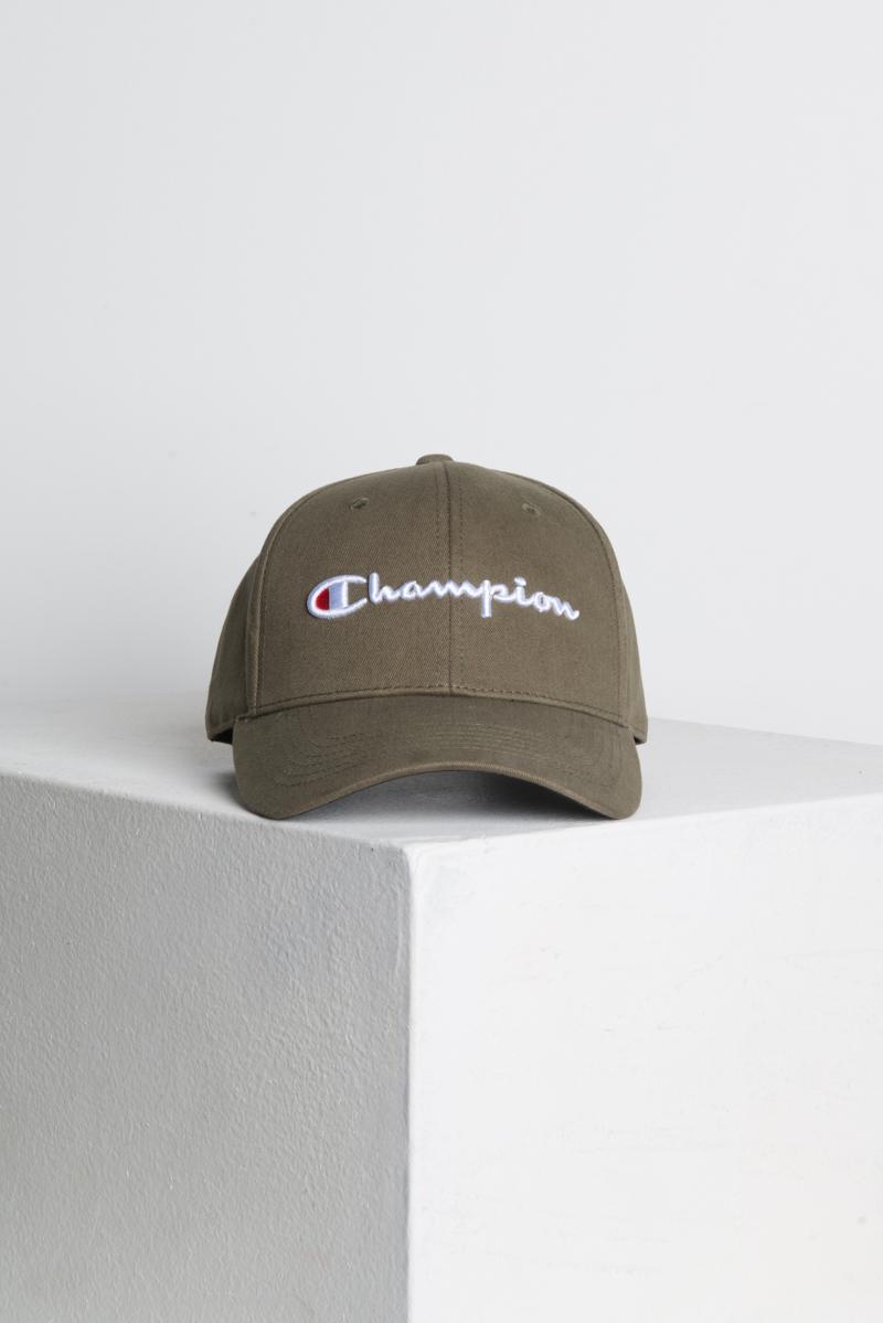 champion classic twill hat mission green