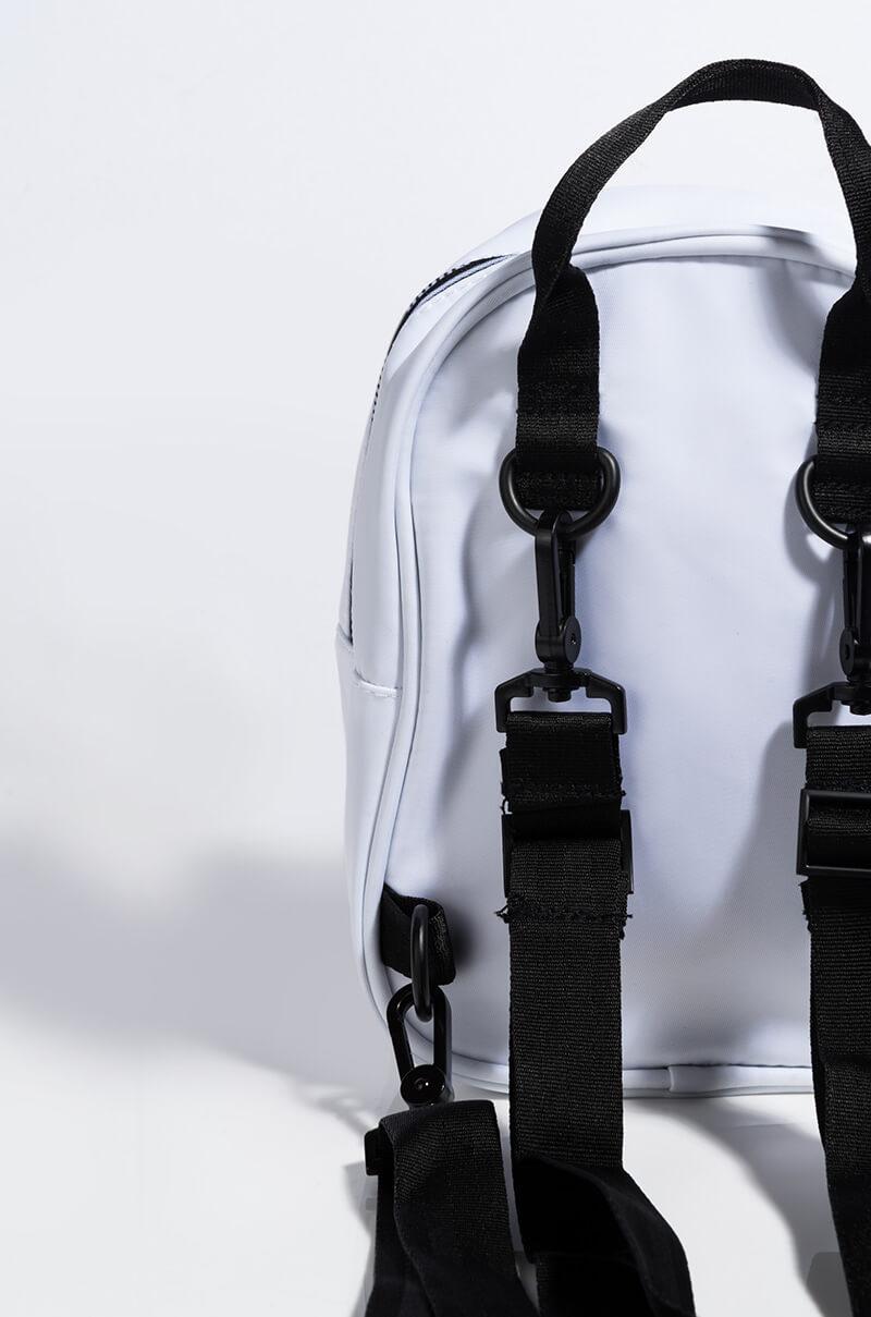 PUMA Synthetic Mini Series Mini Backpack in White Black (Black) - Lyst