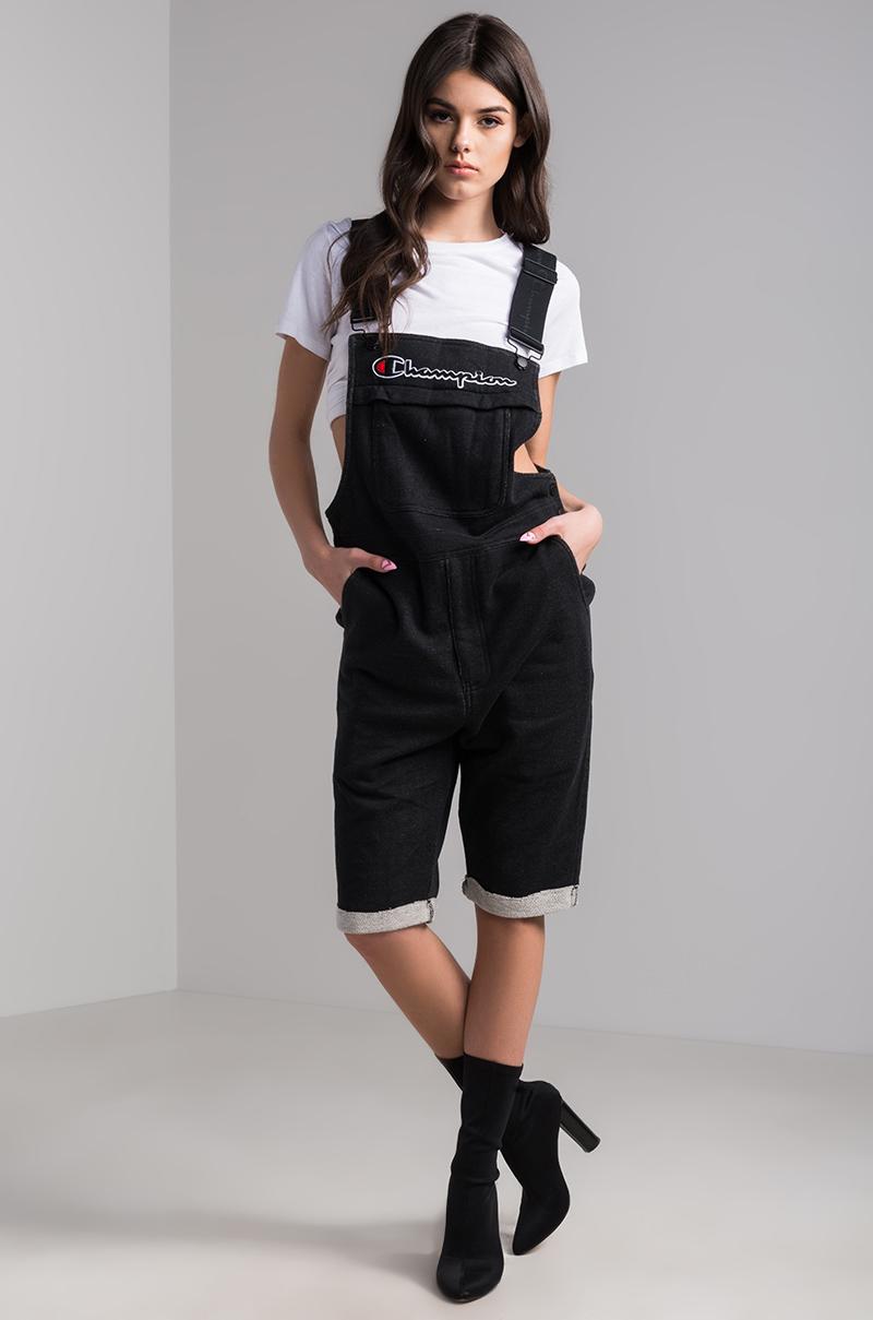 champion black jumpsuit