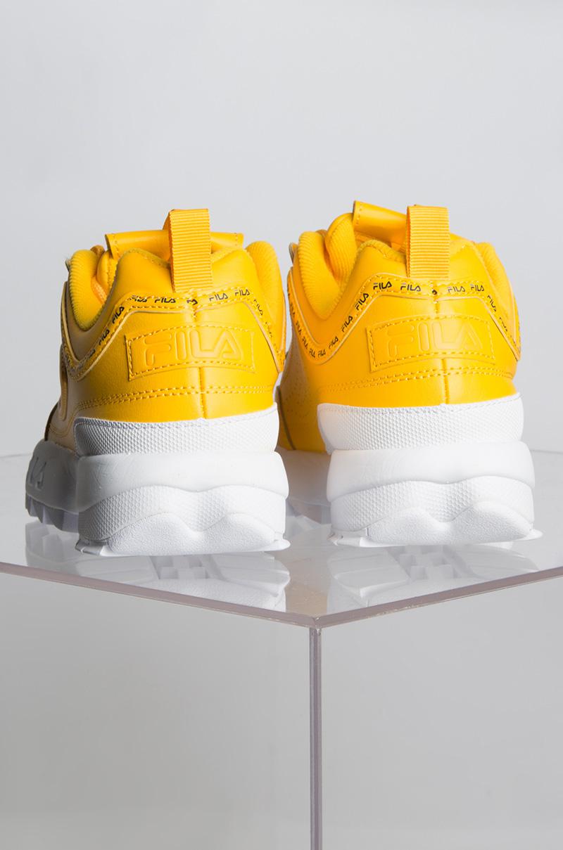 fila disruptor ii premium repeat yellow