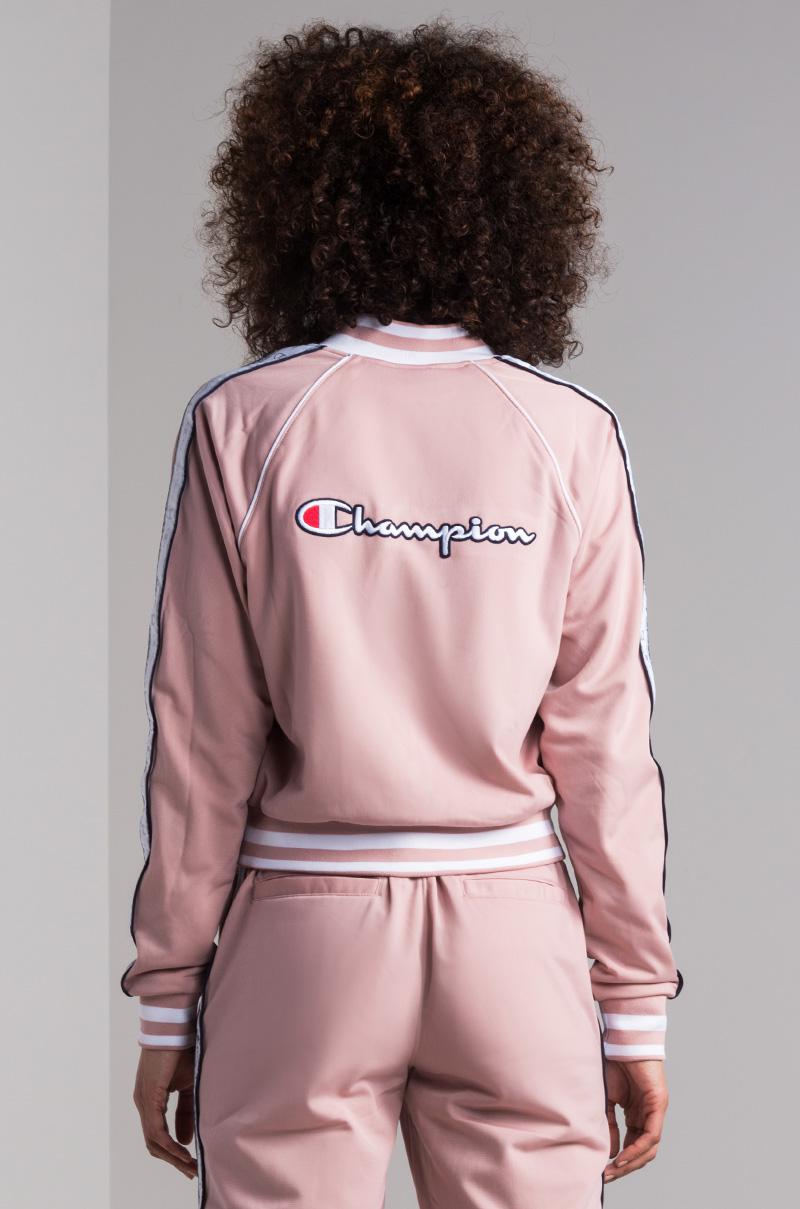 champion dream pink track jacket