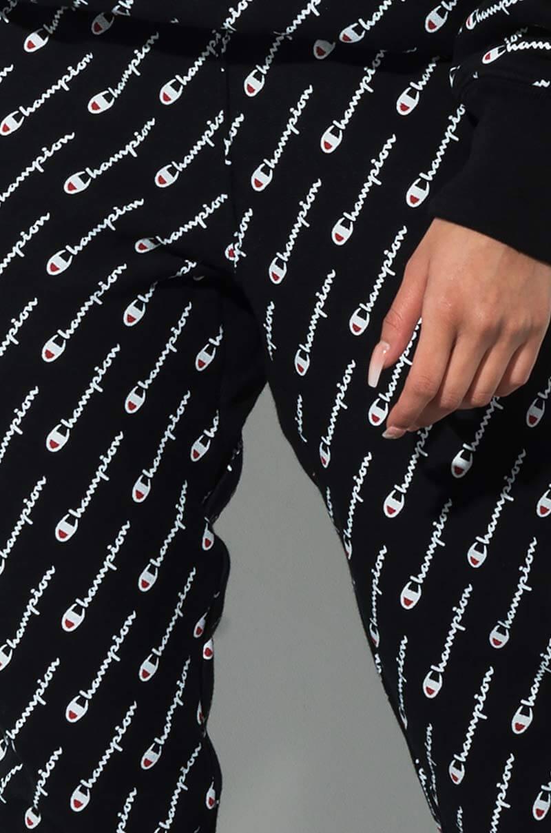 champion reverse weave all over print joggers