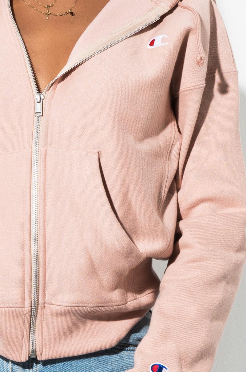 tinted tan champion hoodie