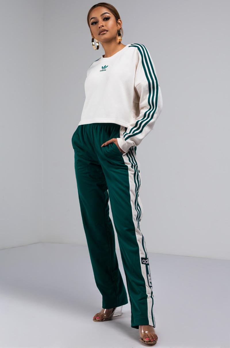 adibreak cropped sweater