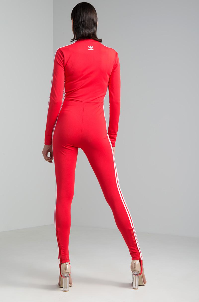 adidas Synthetic Stage Suit in Red - Lyst