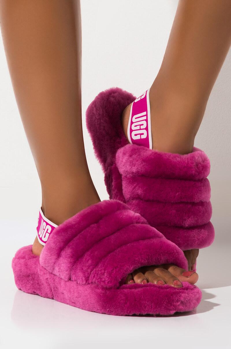 fuschia ugg slippers