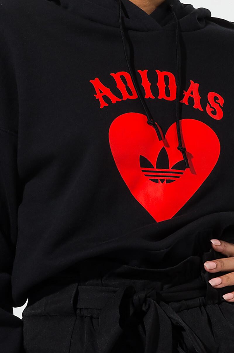 adidas heart hoodie sweatshirt
