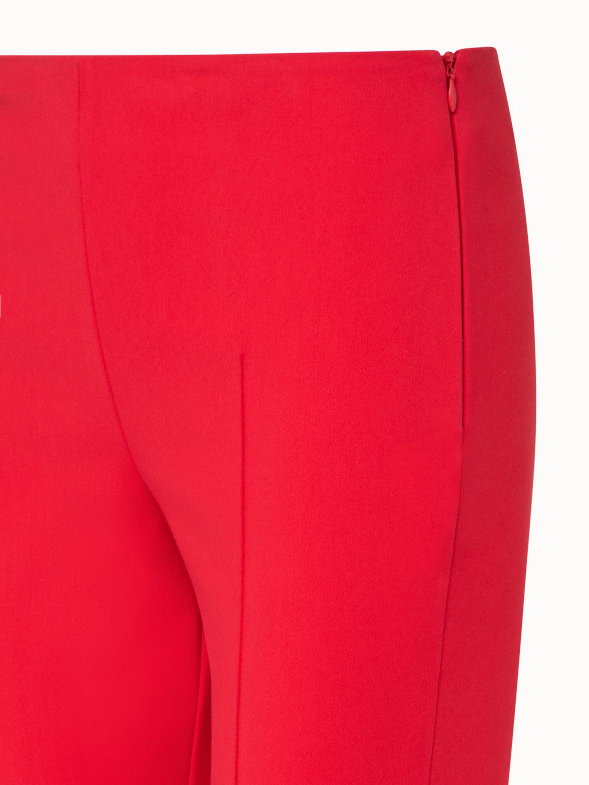 Akris Cotton Techno Slim Pants in Red | Lyst