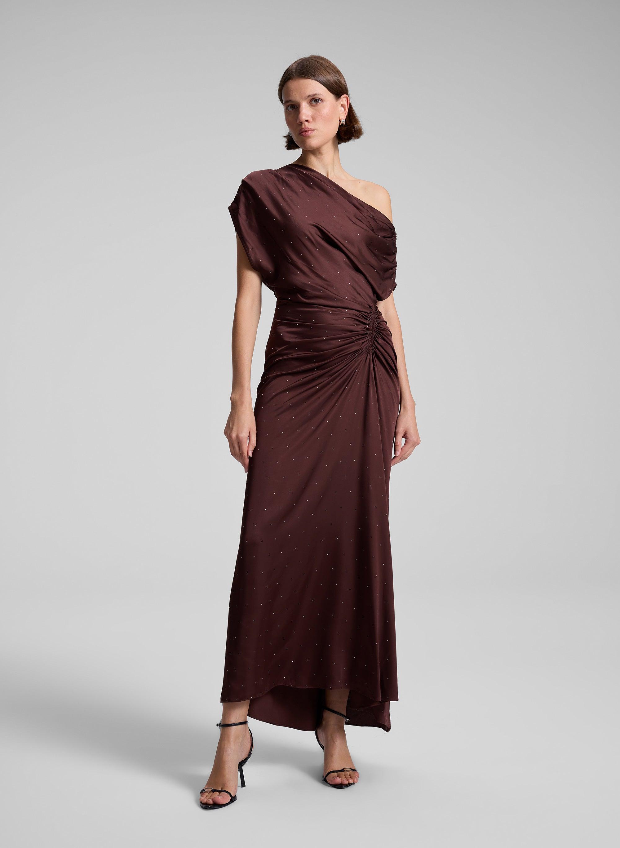 one sleeve dress maxi Paislee Maxi Dress
