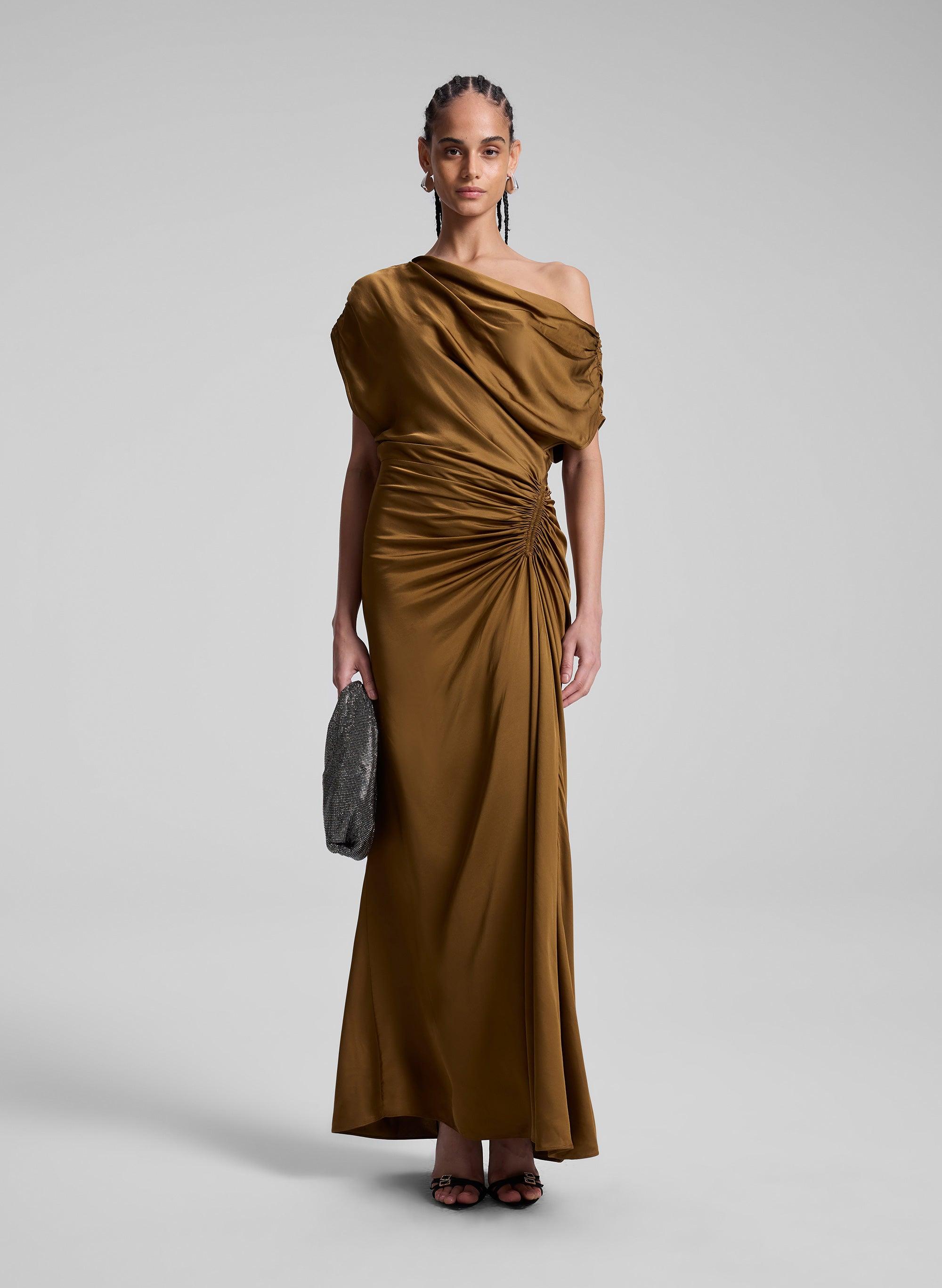alc penny satin maxi dress Penny Dress