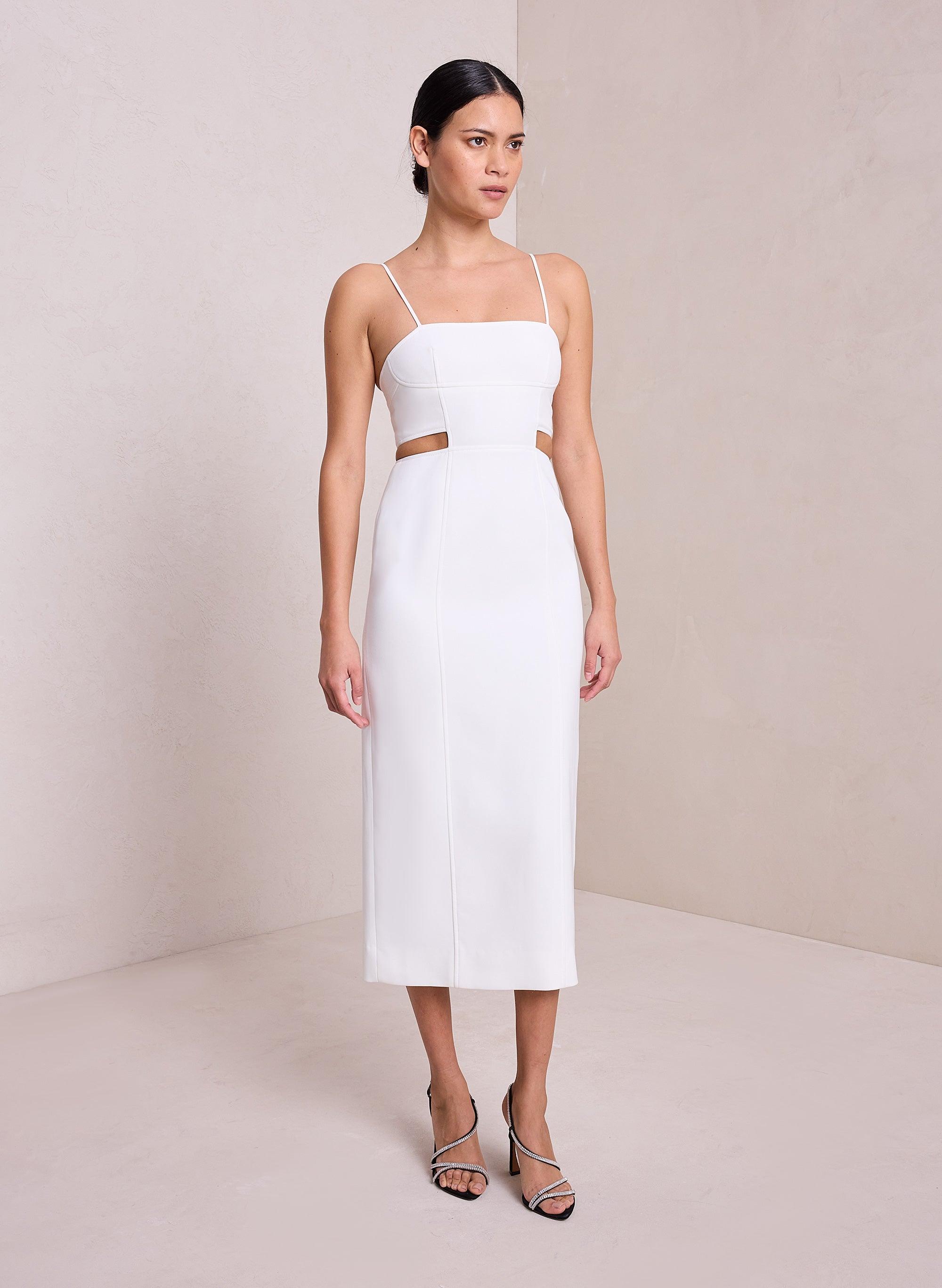 bec + bridge, Dresses, Bec Bridge Bon Marche Cut Out Dress Ivory