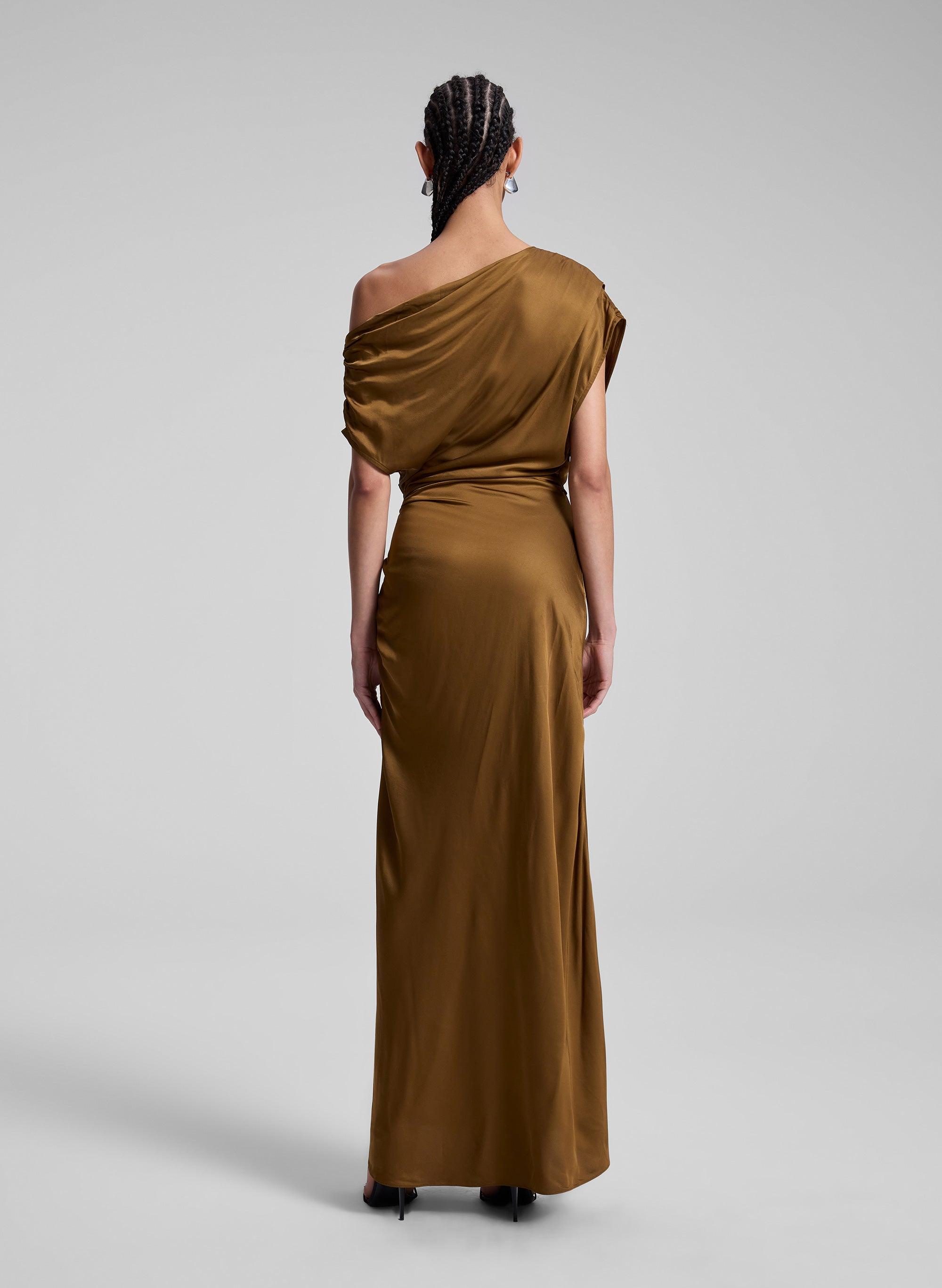 alc penny satin dress ALC