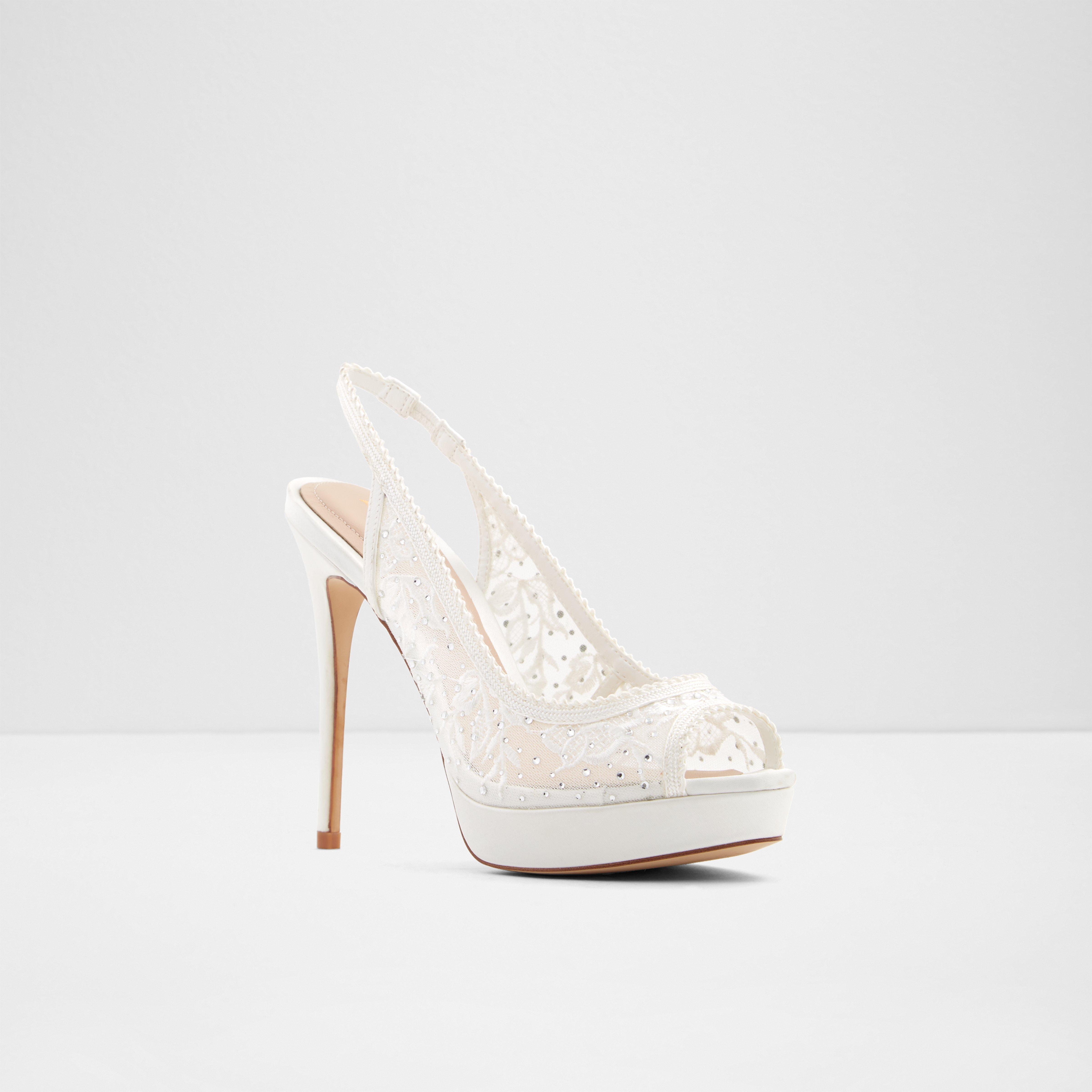 aldo cream heels