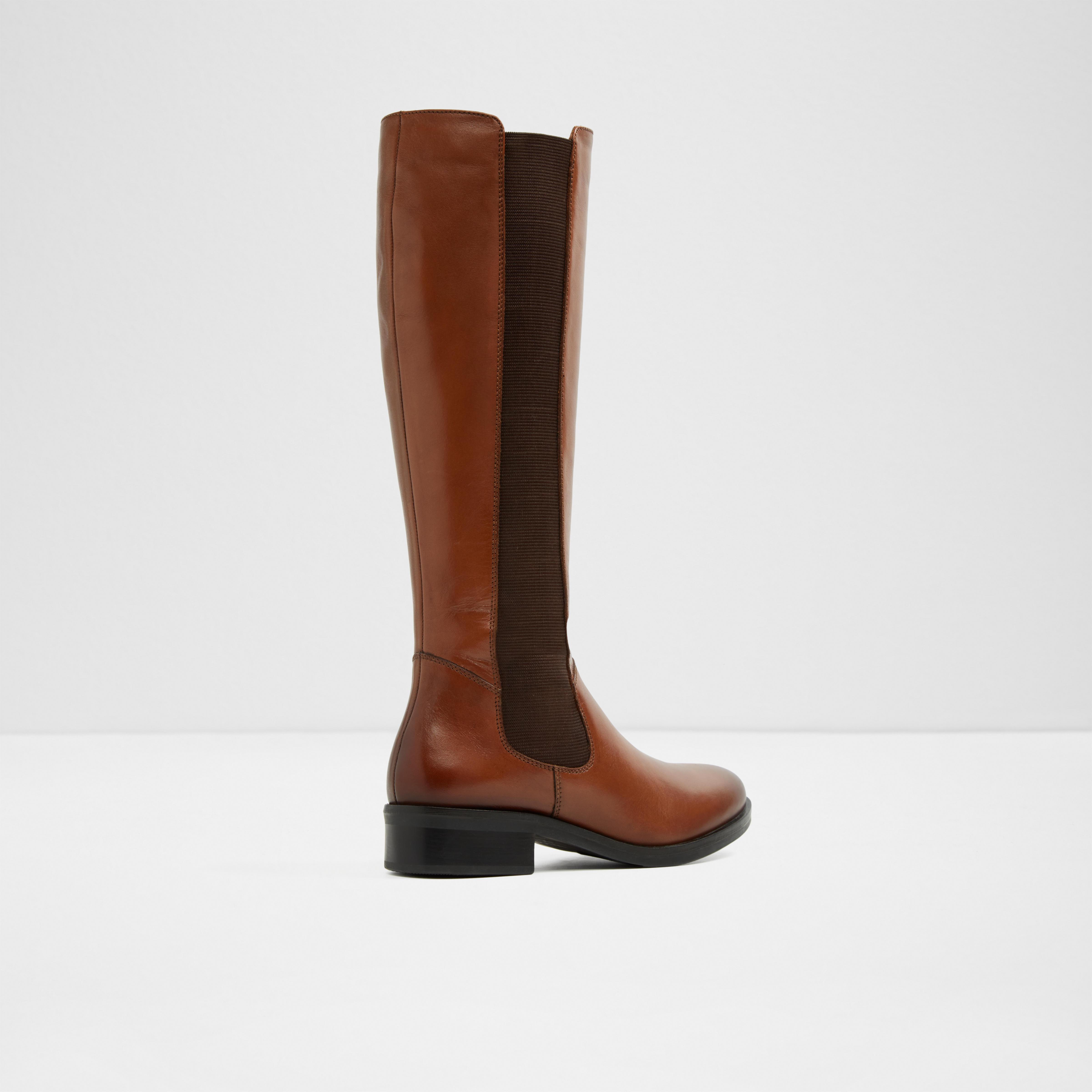 ALDO Lovaedia High Boots in Brown | Lyst