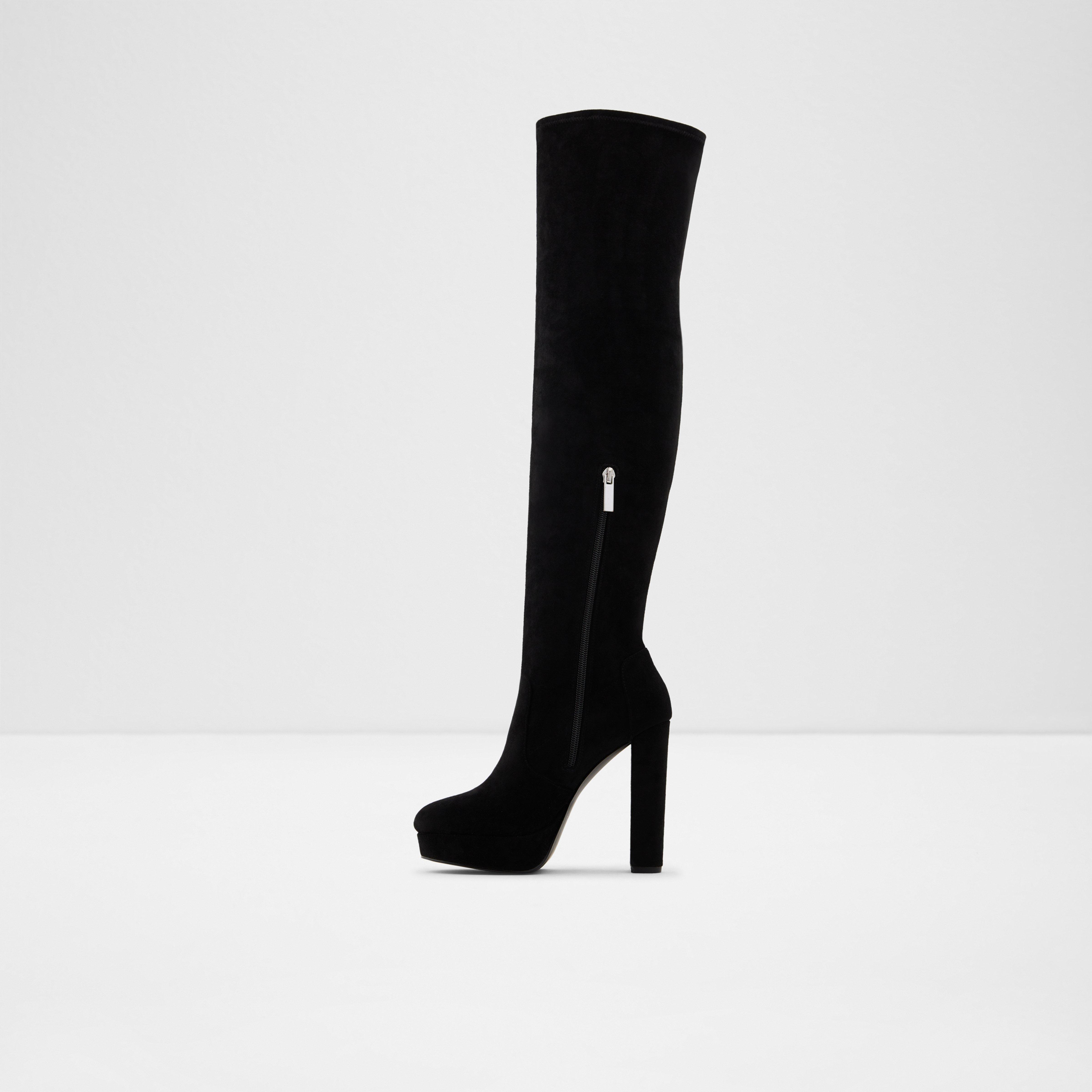 aldo camo thigh high boots
