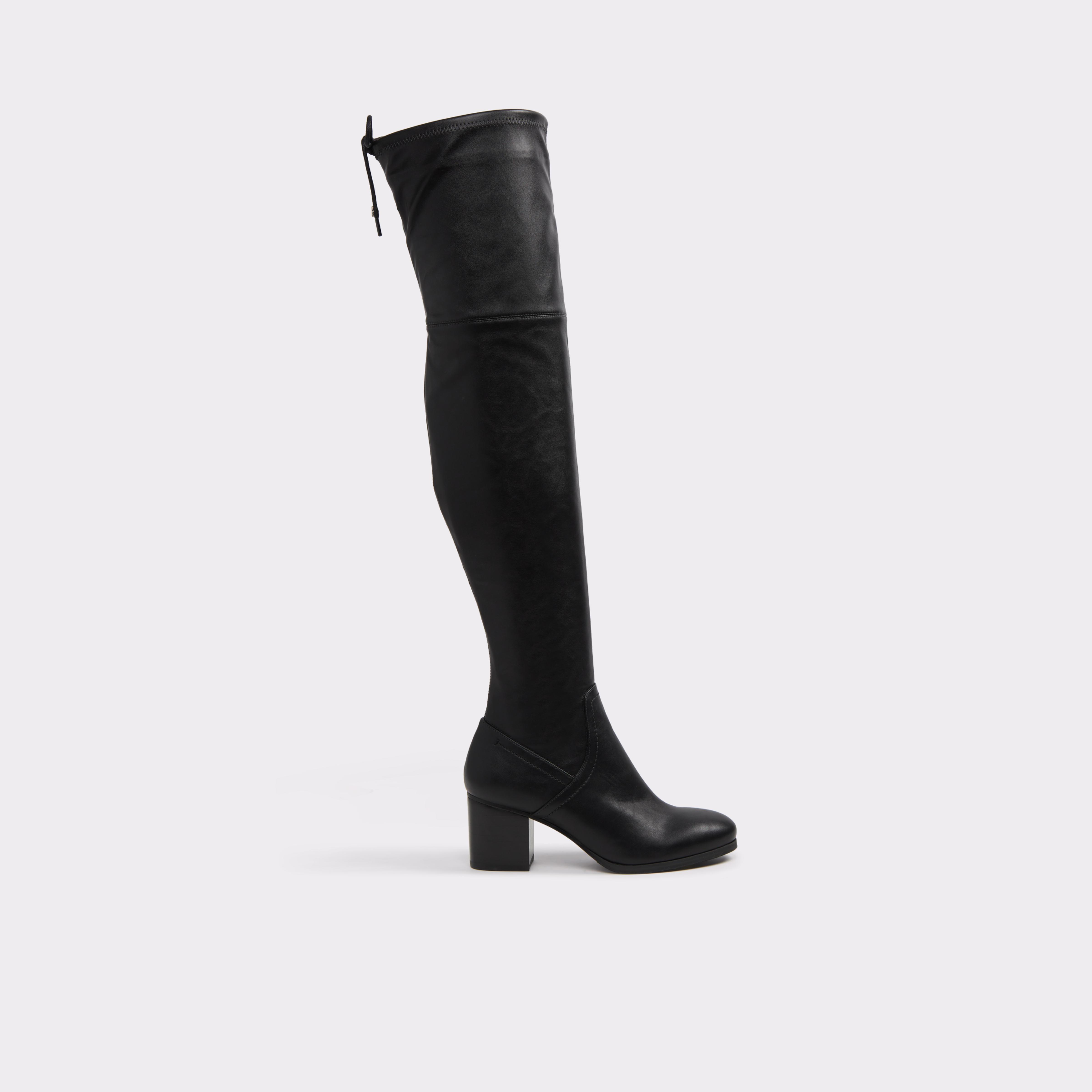 black ankle leather boots womens