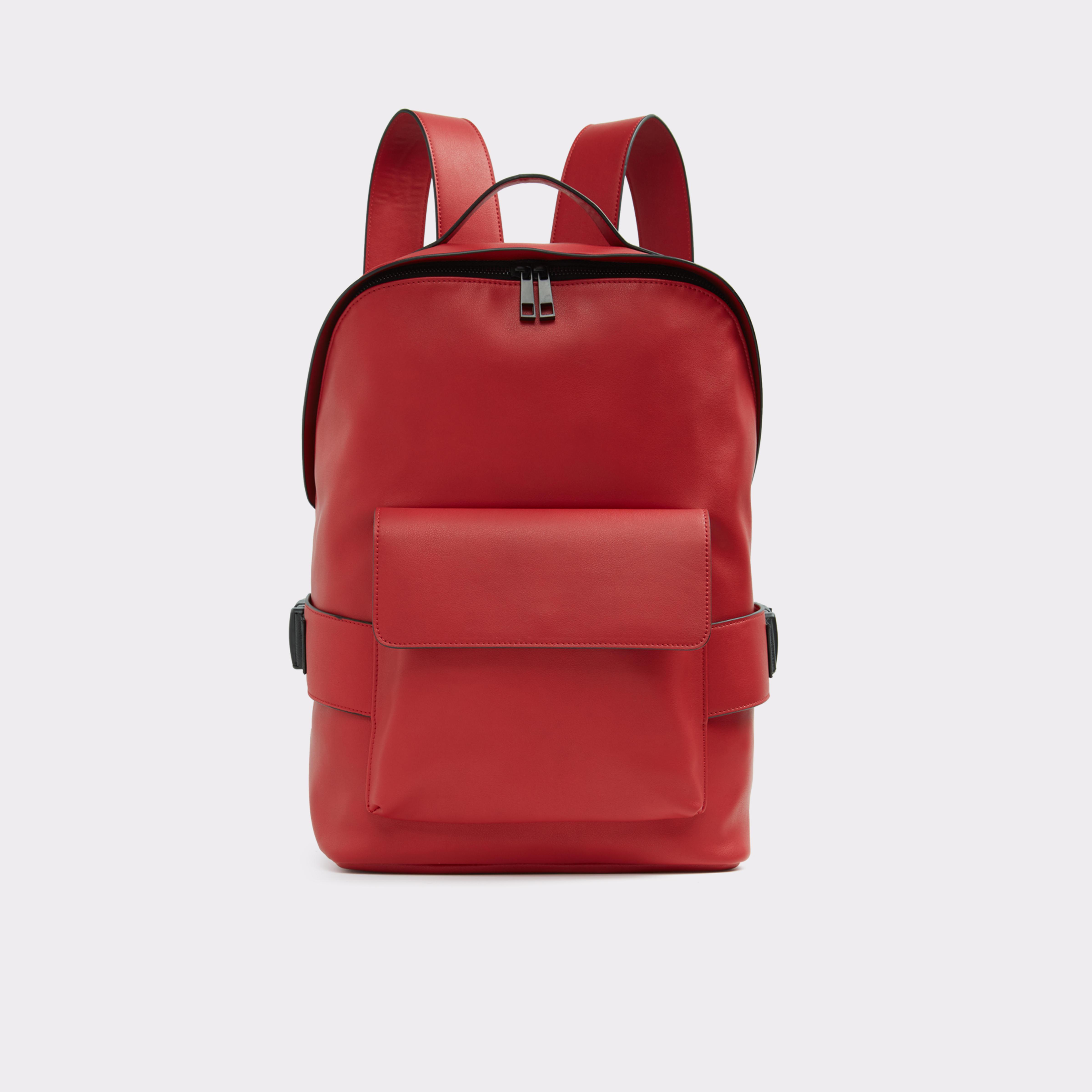 aldo red backpack