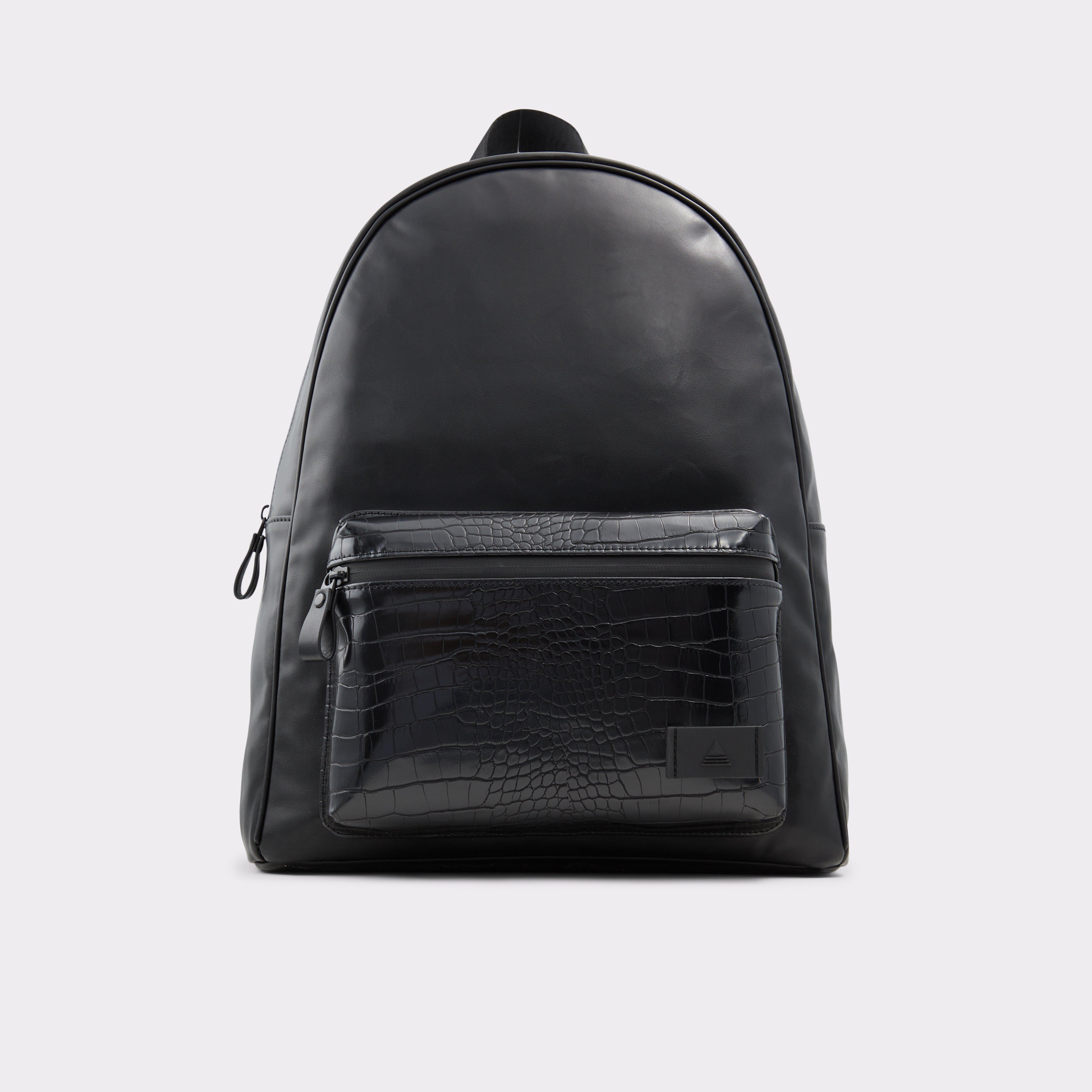 Aldo Black Faux Leather Small Mini Backpack Fashion Bag | eBay