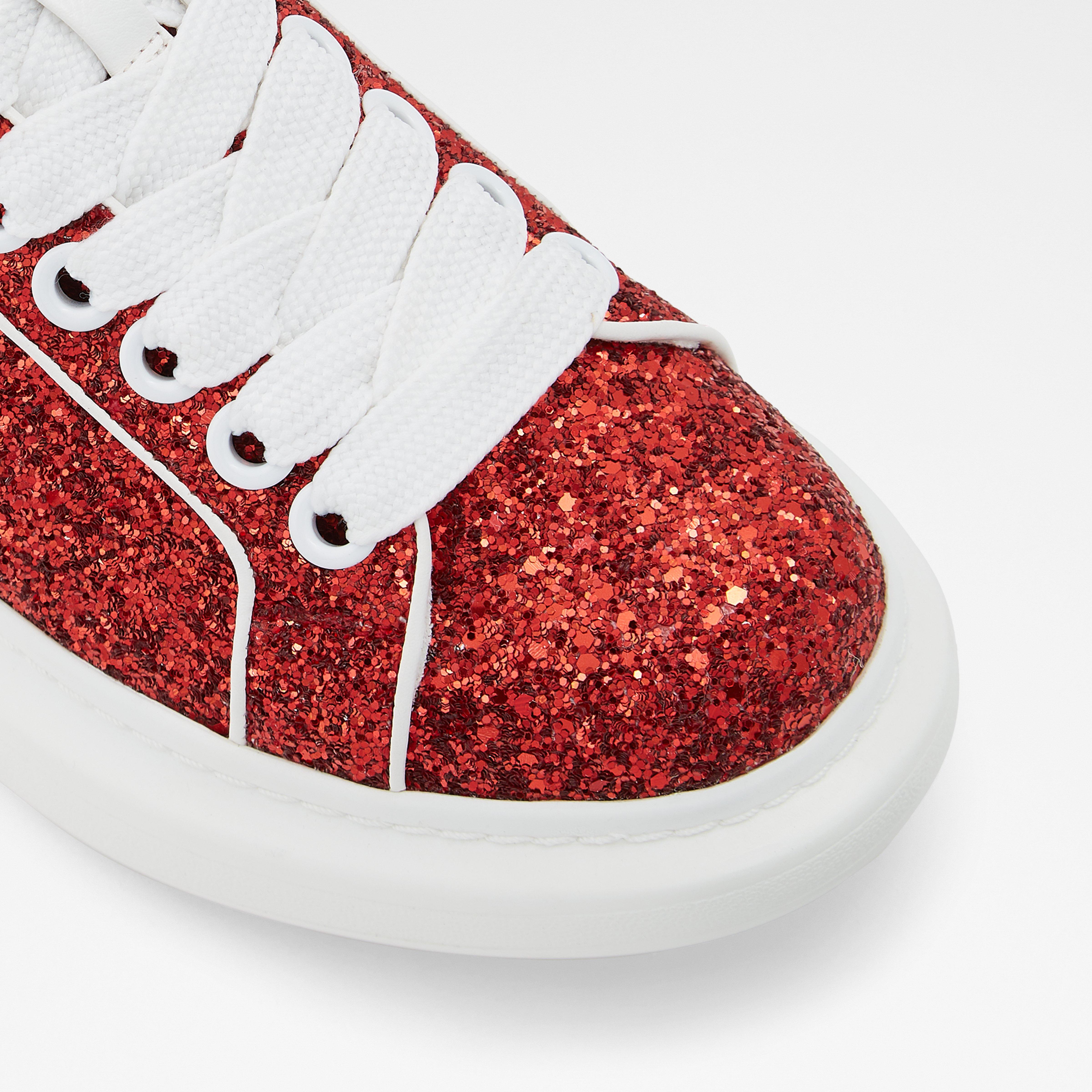 aldo red trainers