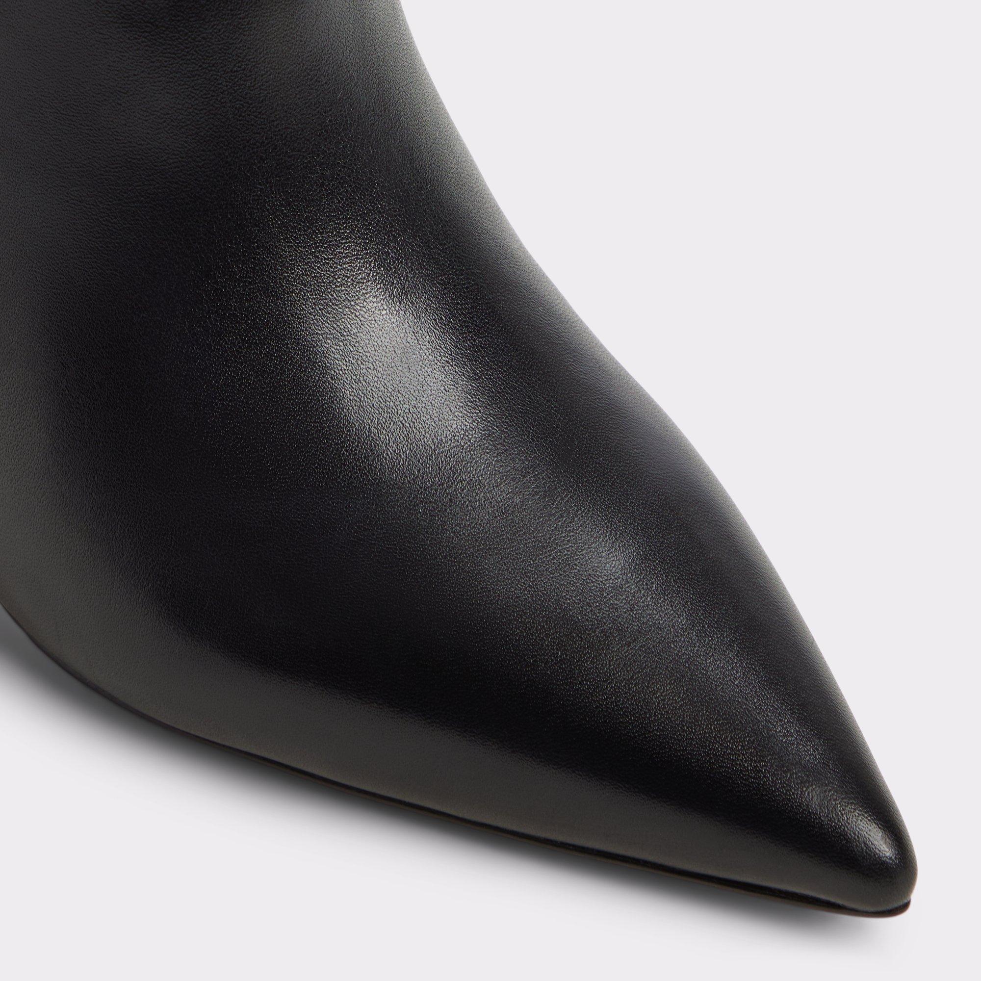 【ALDO】本革クロコ☆Cadigoder☆ブロックヒール・ロングブーツ チャンクヒールロングブーツ – Ciel