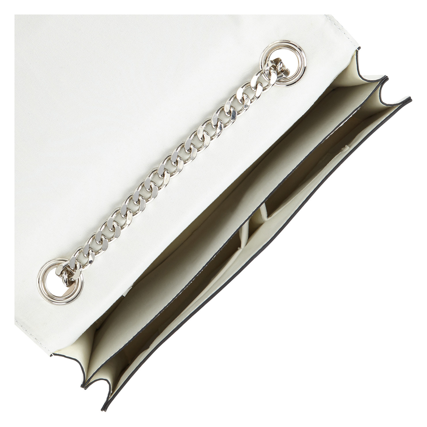 ALDO Silk Greenwald Quilted Chain Handbag in White Lyst