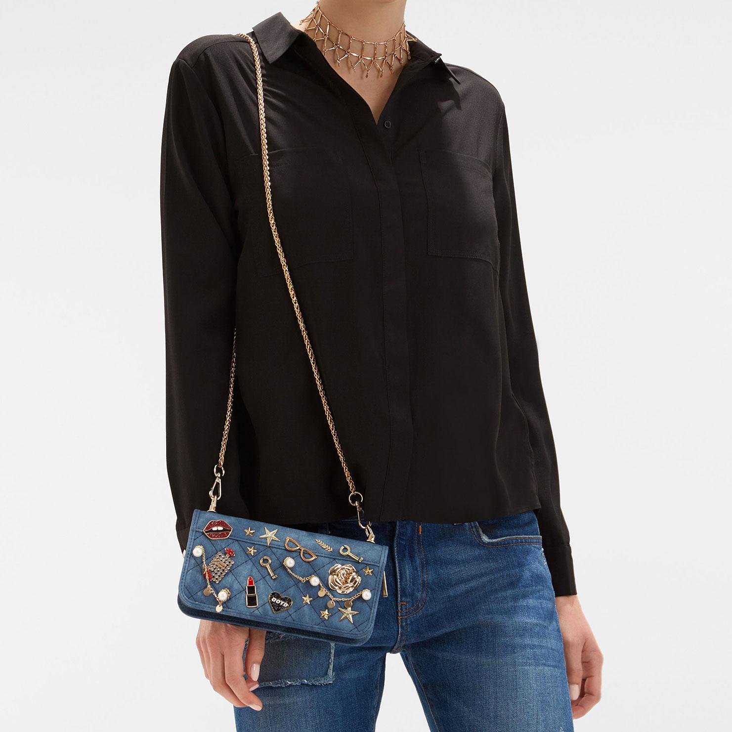 aldo denim bag