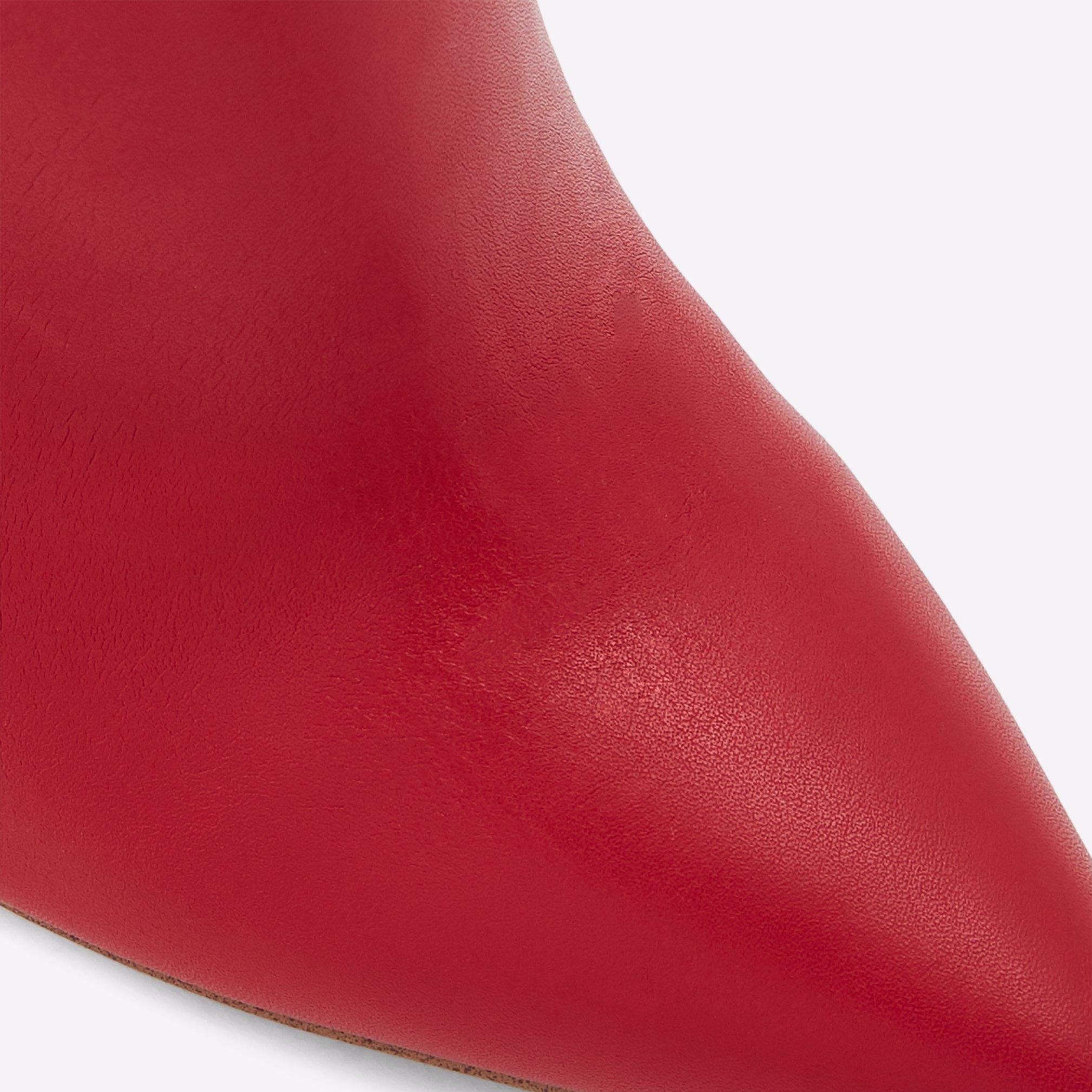 red aldo boots