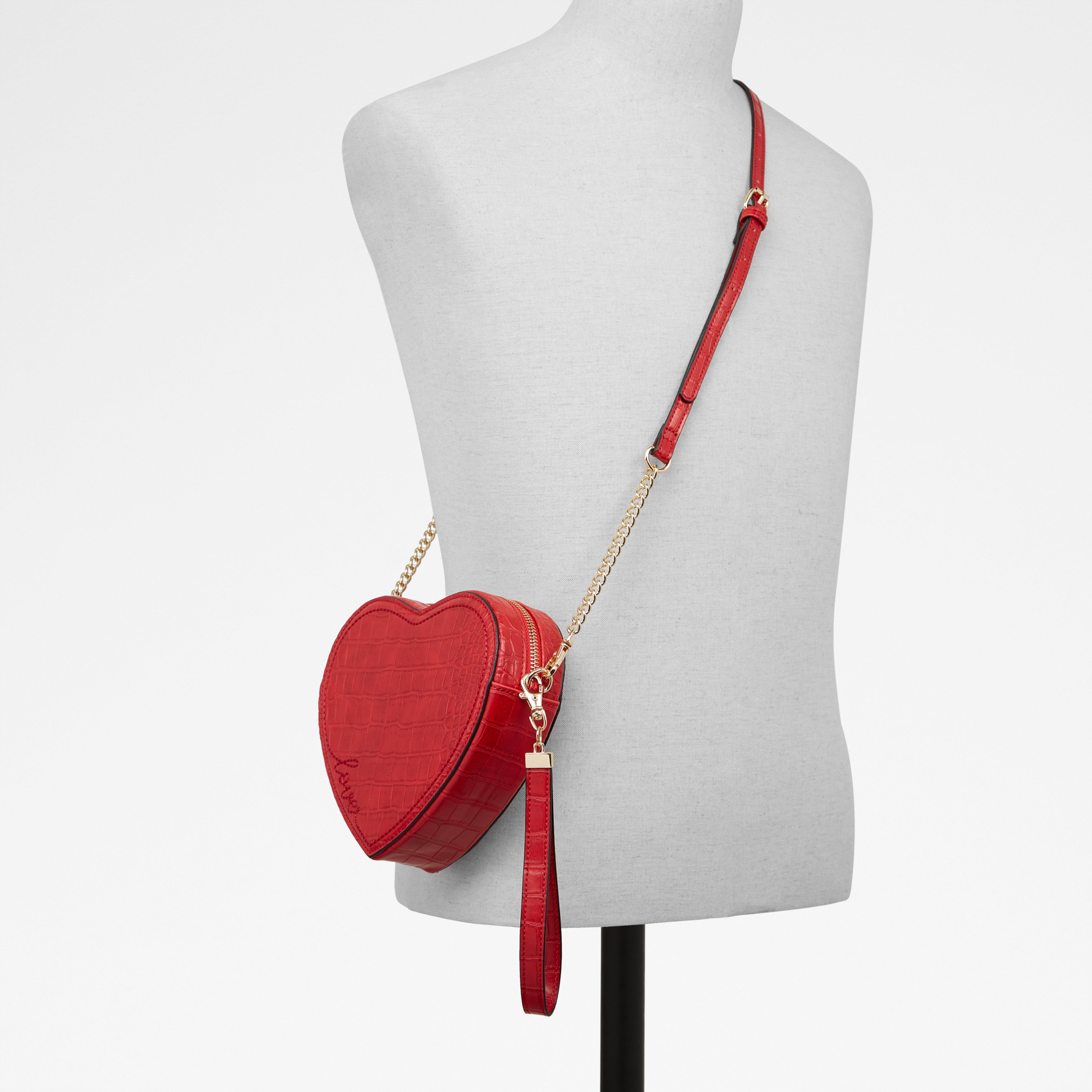 aldo heart shaped bag