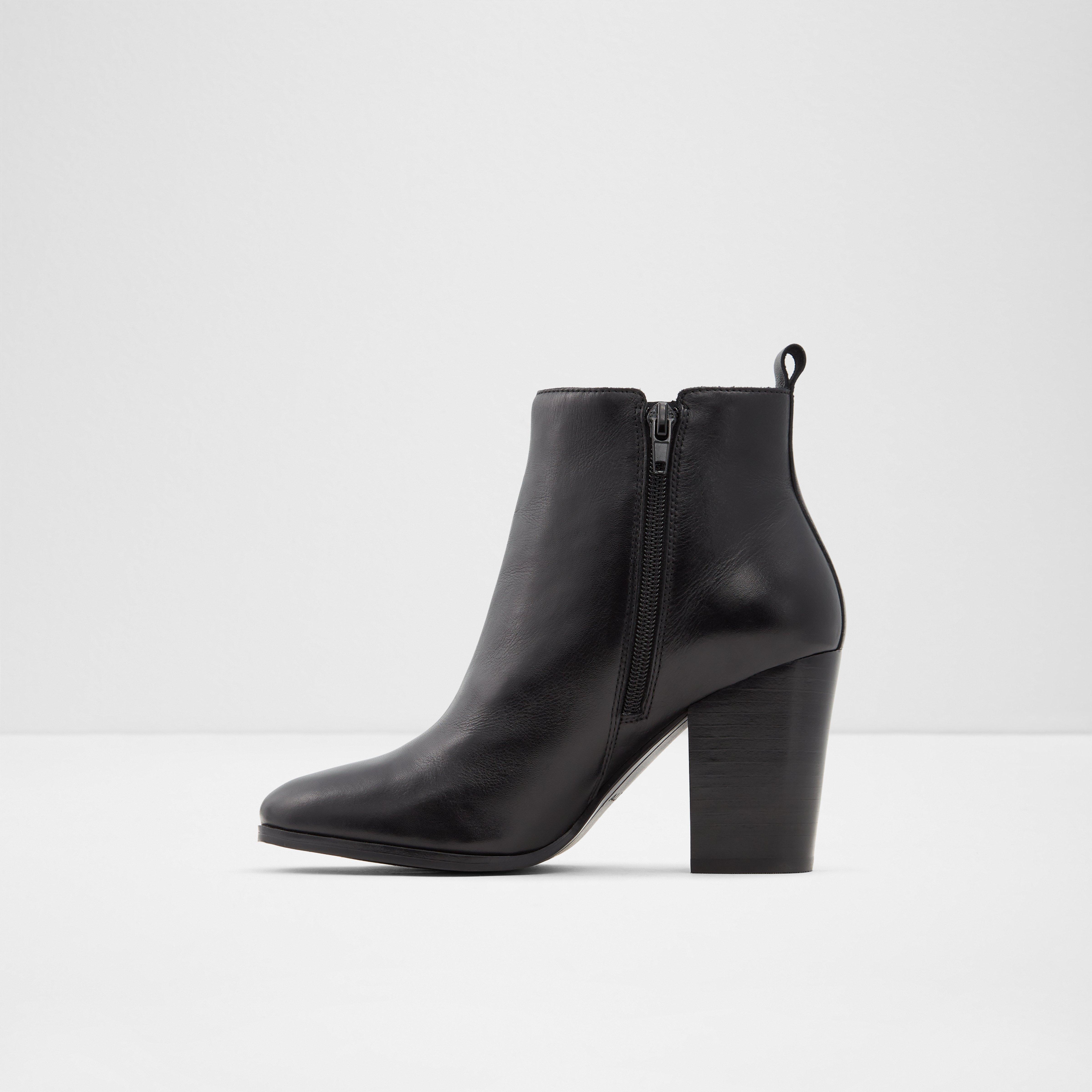 aldo womens black ankle boots
