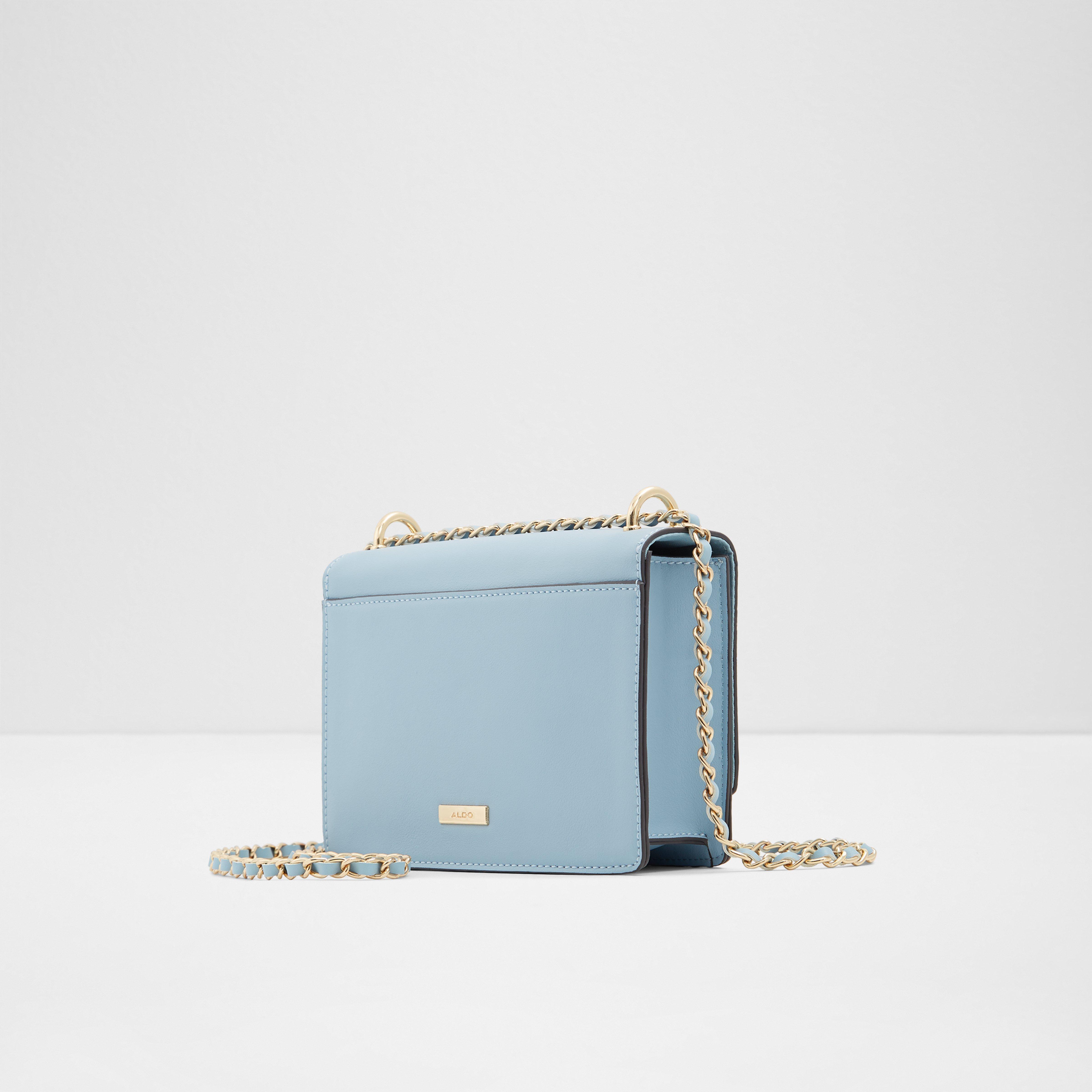 blue butterfly purse