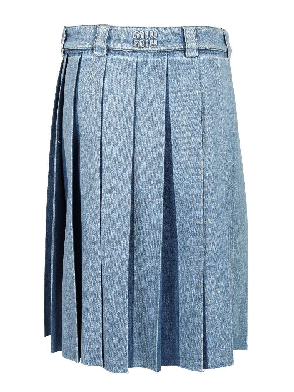 【ミュウミュウ】 Skirts - Pleated Skirts スカート Miu Miu Pleated Skirts | FARFETCH US