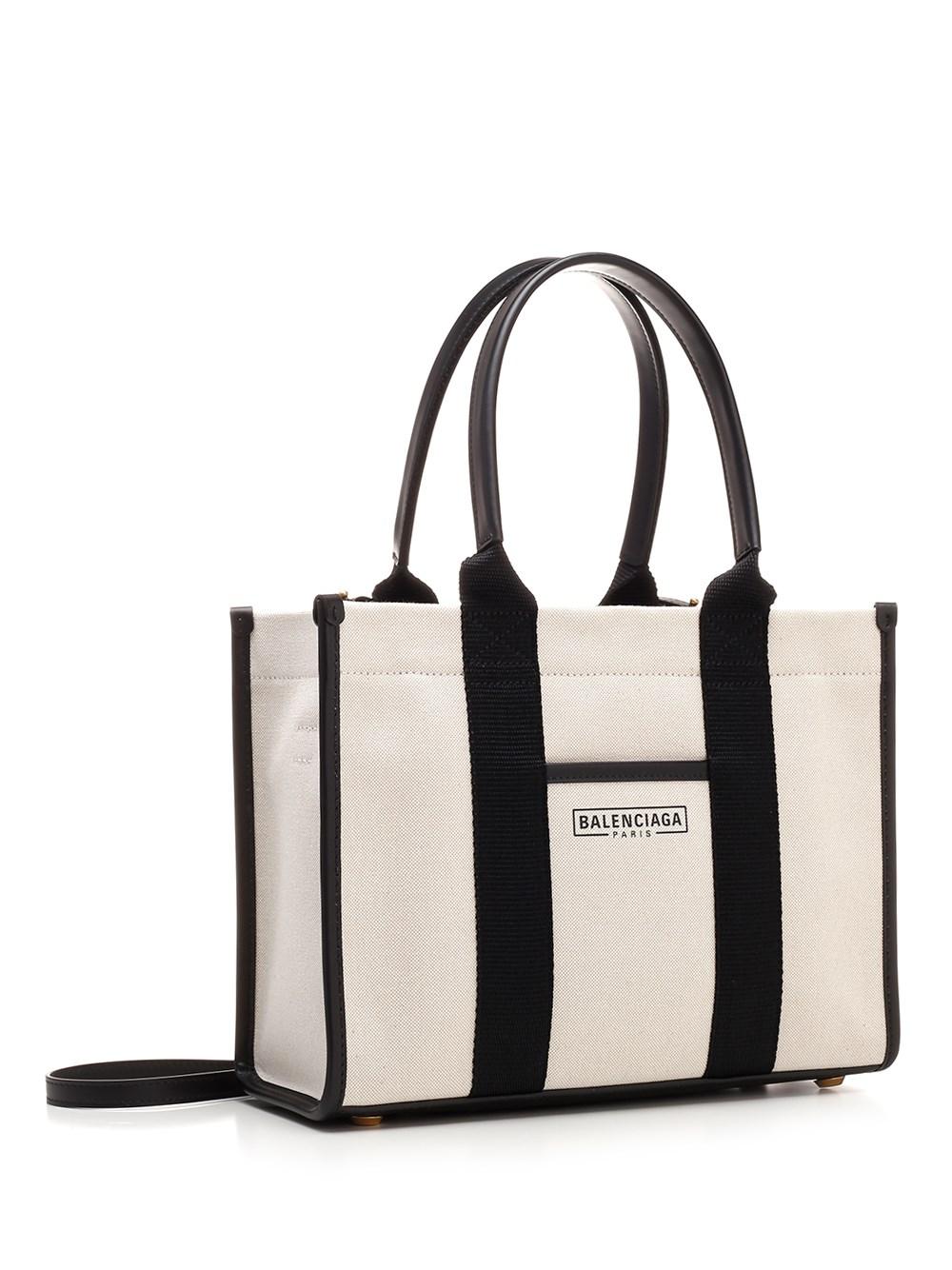 Balenciaga Hardware Small Tote Bag in Natural | Lyst