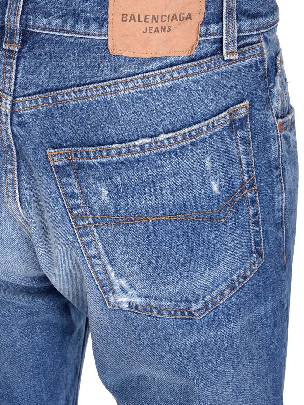 Balenciaga Vintage Denim Jeans in Blue for Men | Lyst