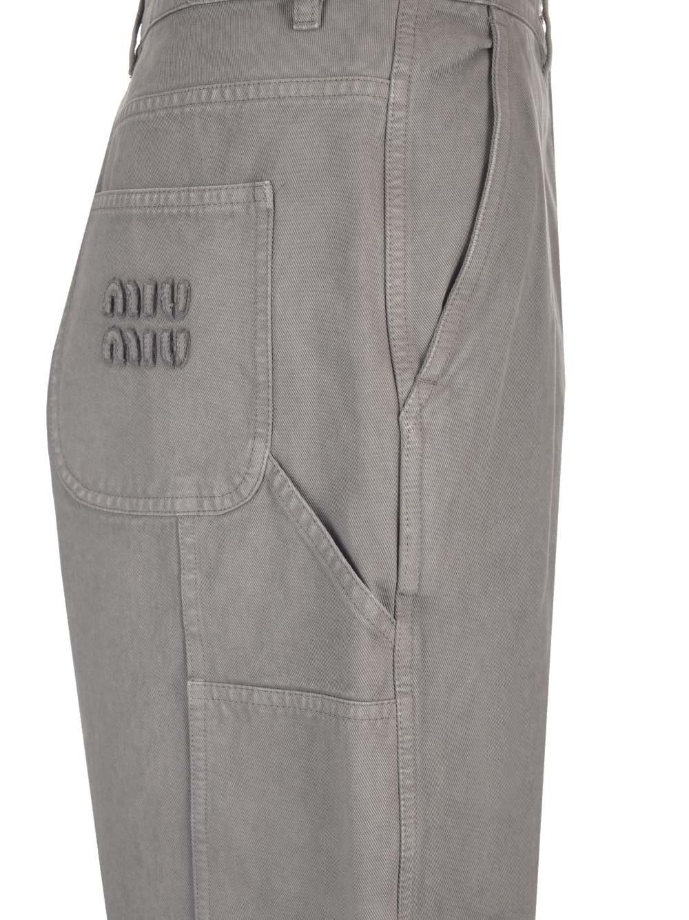 【YOURNUS】Miu Nylon Carpenter Pants Miu Miu 2000s Black Nylon Technical Cargo Pants - Ākaibu Store