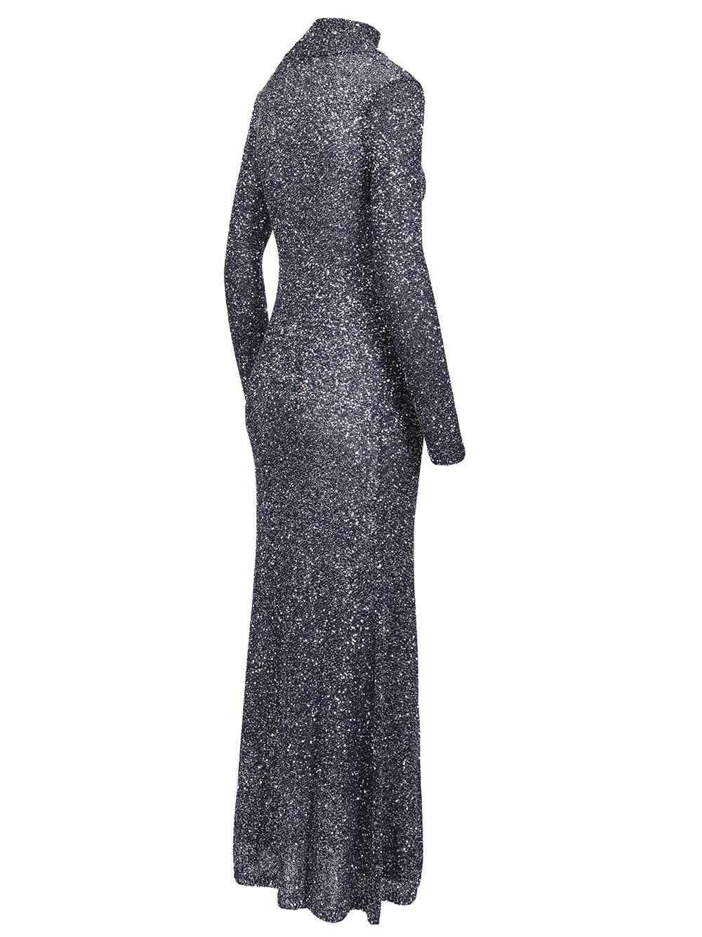 balenciaga-Blu-Sequins-Maxi-