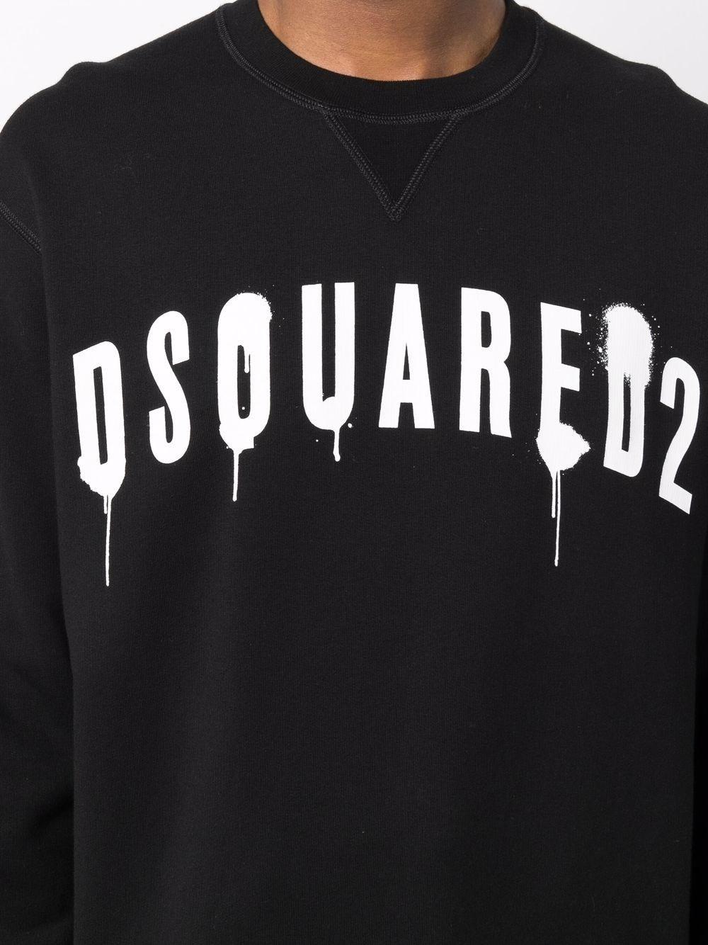 dsquared graffiti jumper