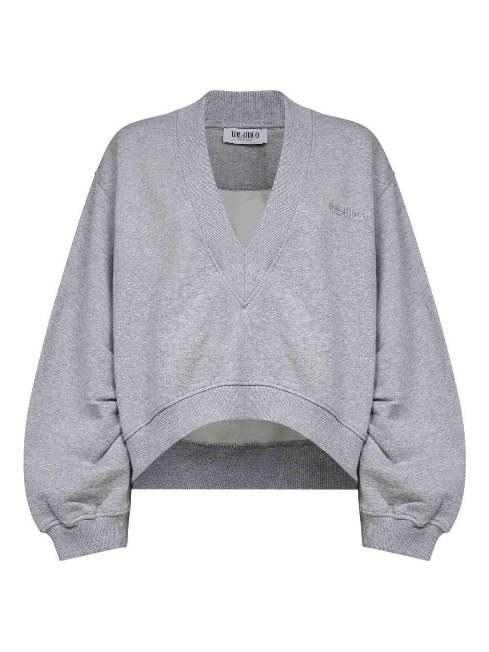 THE ATTICO 売れ筋商品|||ジ アティコ パーカー・スウェットシャツ アウター レディース Sweatshirts White 楽天市場】ジ・アティコ THE ATTICO Fleece sweatshirt
